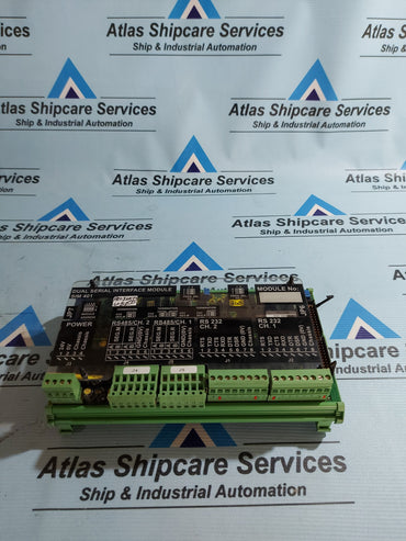 LYNGSO MARINE/STN ATLAS SIM 401 DUAL SERIAL INTERFACE MODULE P/N 962.002.300/B AG345