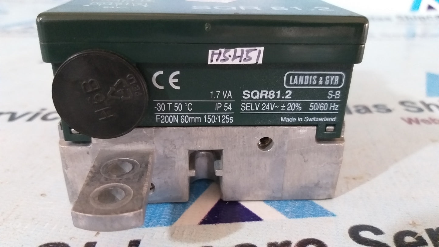Landis & GYR SQR 81.2 Air Damper Actuator