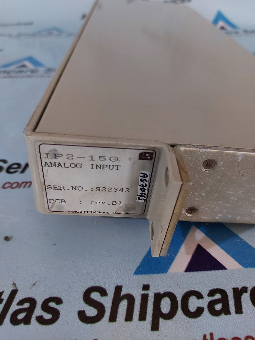 Lanng & Stelman IP2-150 Analog Input Module