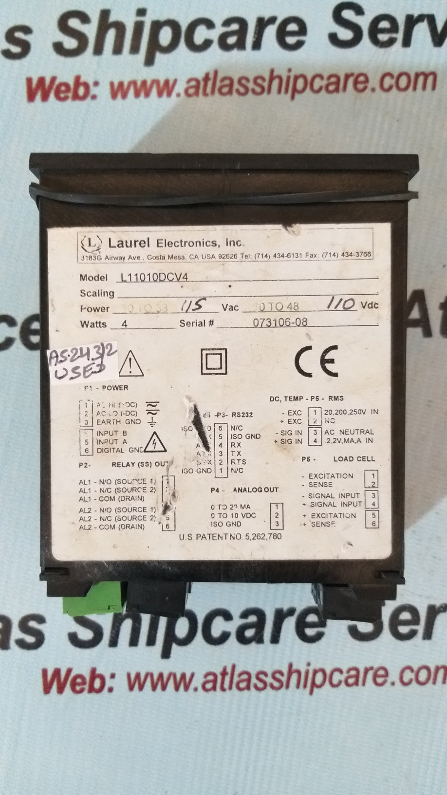 Laurel Electronics L1010DCV4 DC Voltmeter