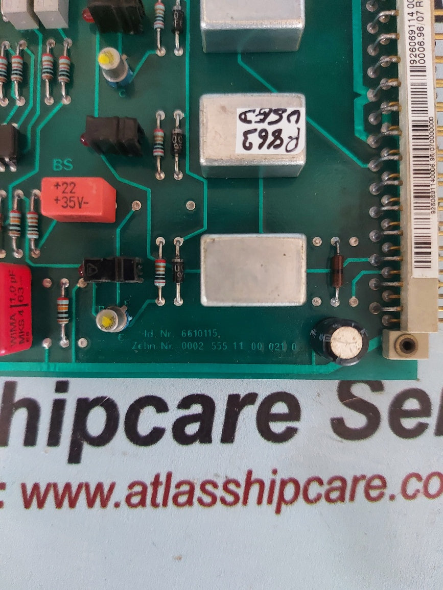 Liebherr Electronic 926069114 Pcb Card
