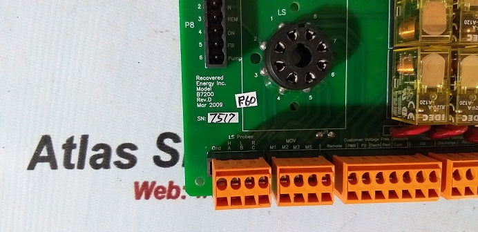 Recovered Energy B7200 Pcb Card