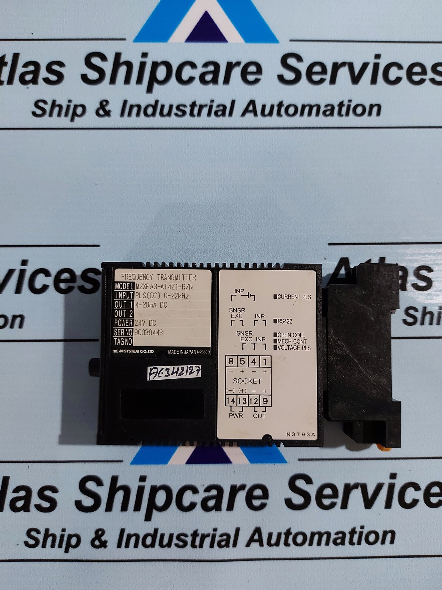 M-SYSTEM M2XPA3-A14Z1-R/N FREQUENCY TRANSMITTER