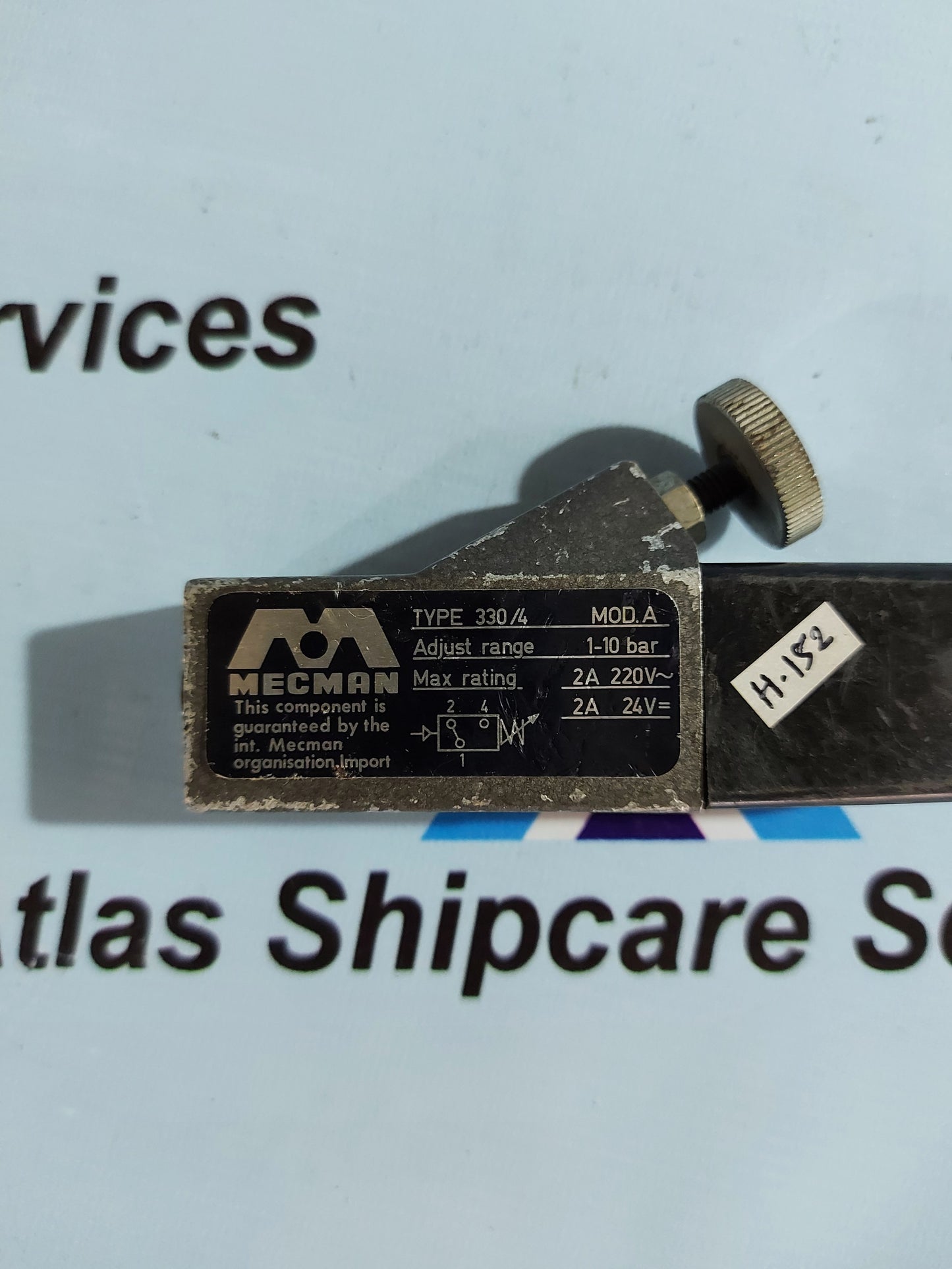 MACMAN 330/4 FLOW CONTROL VALVE H152