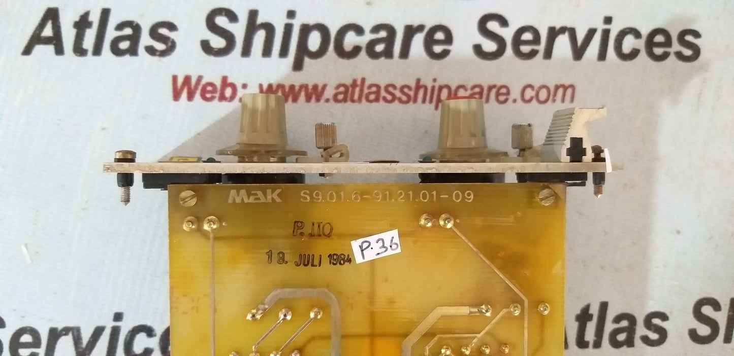 MAK 9-01.7-91.21.00-09 Pcb Circuit