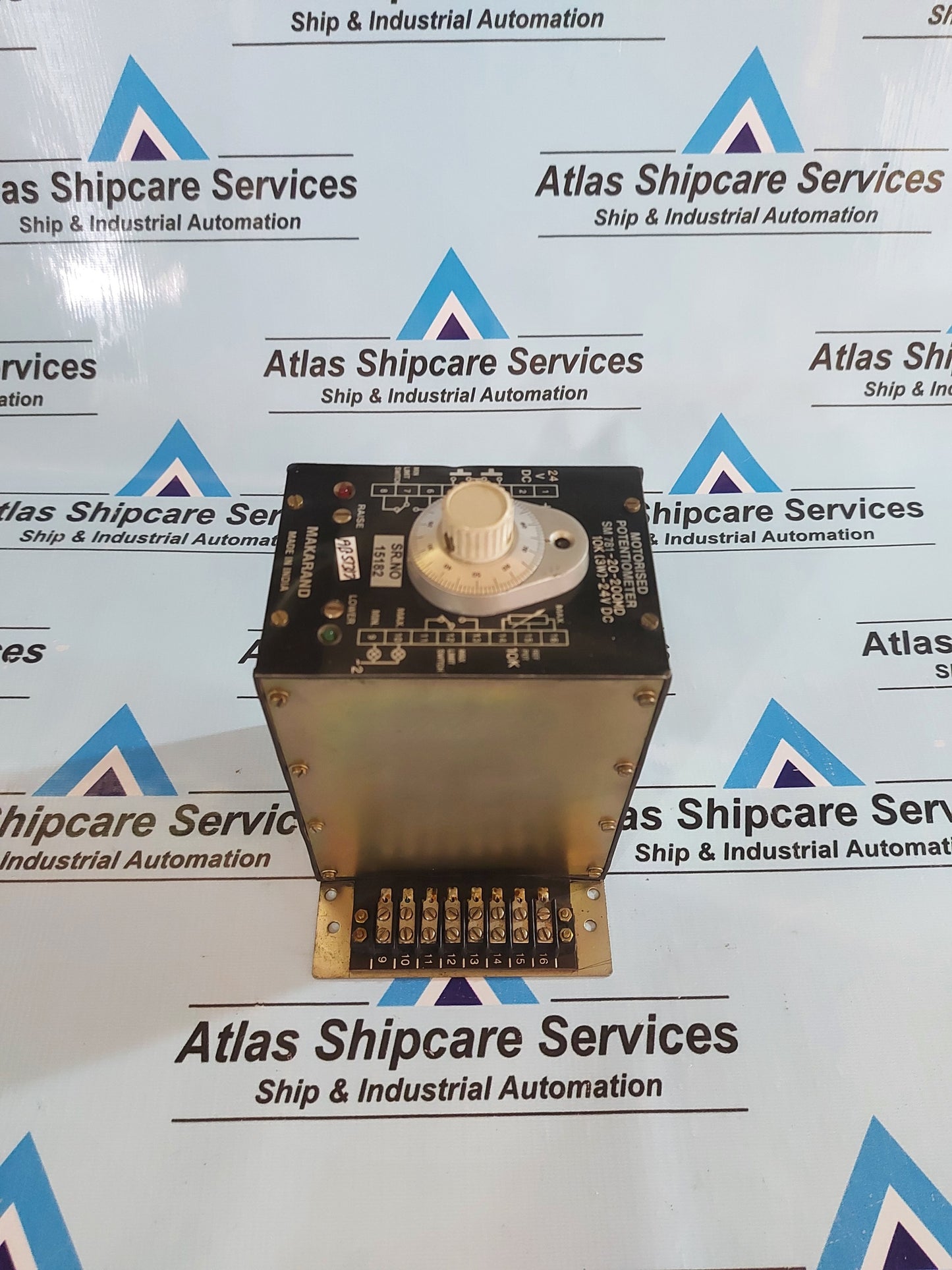 MAKARAND SM 781-20-200MD 10K(3W)-24V DC MOTOR POTENTIOMETER