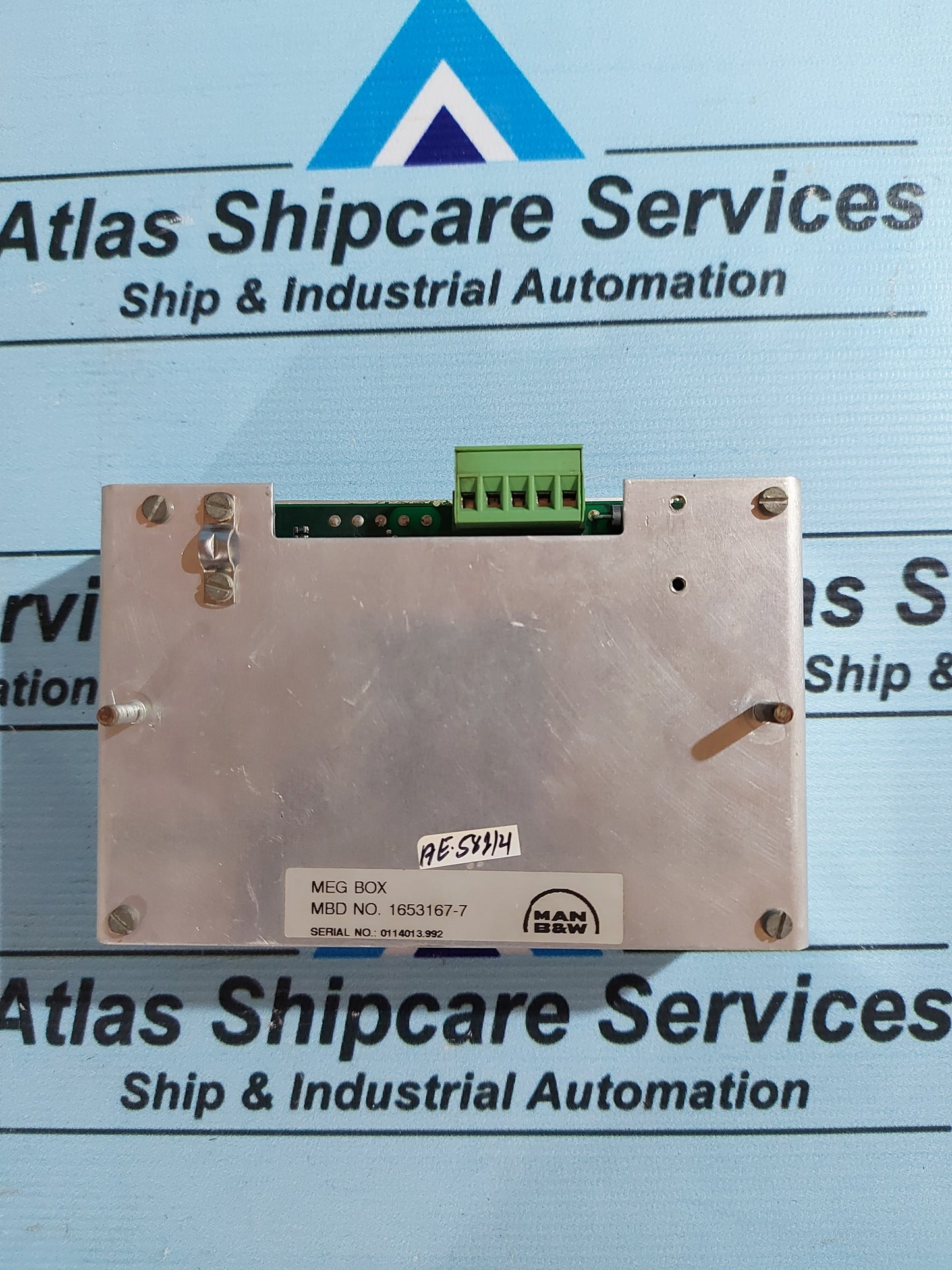 MAN B&W 1653167-7 MEG BOX