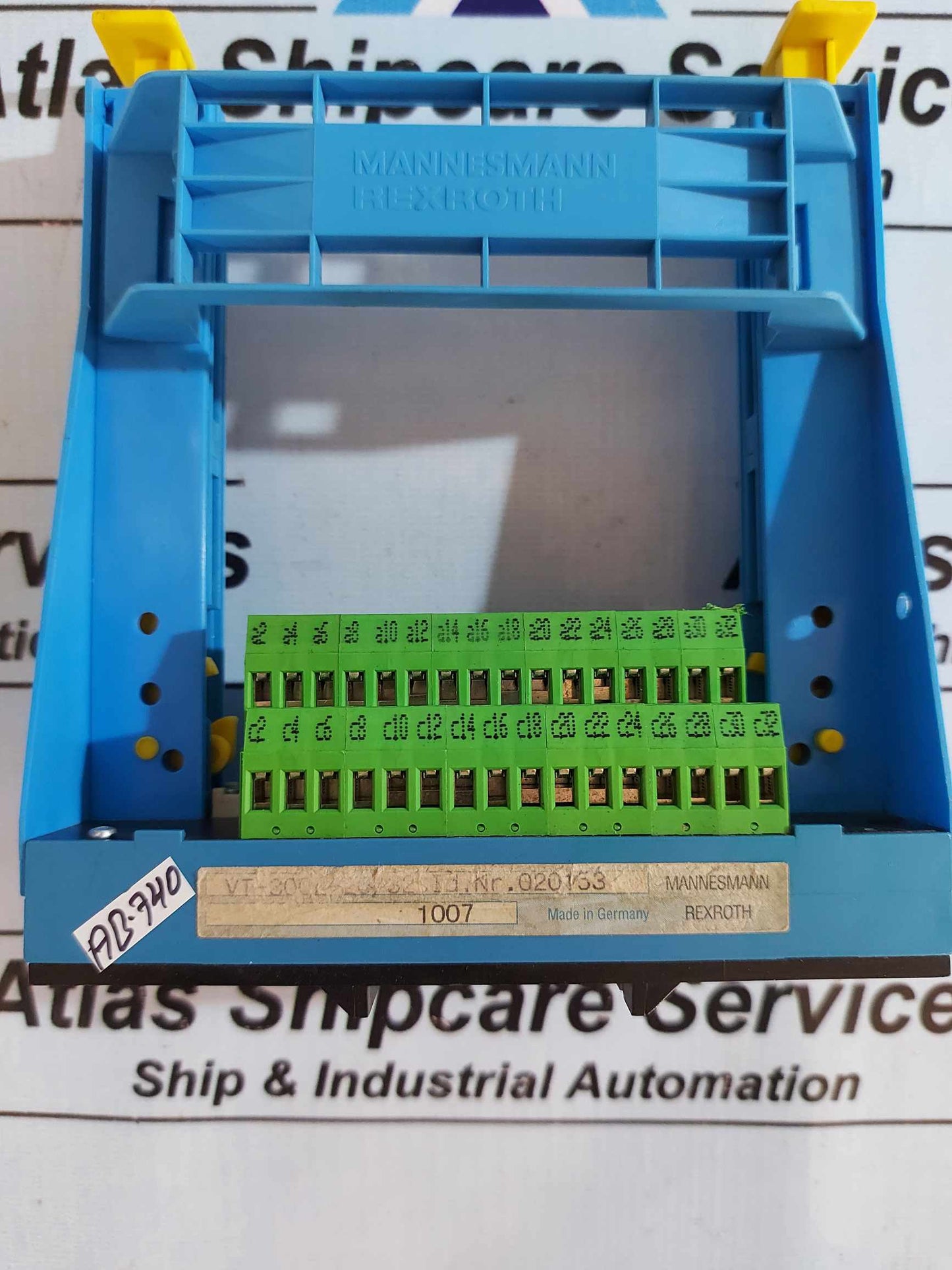 MANNESMANN REXROTH VT-3002-20/32 CONTROL CARD ID.NR.020153
