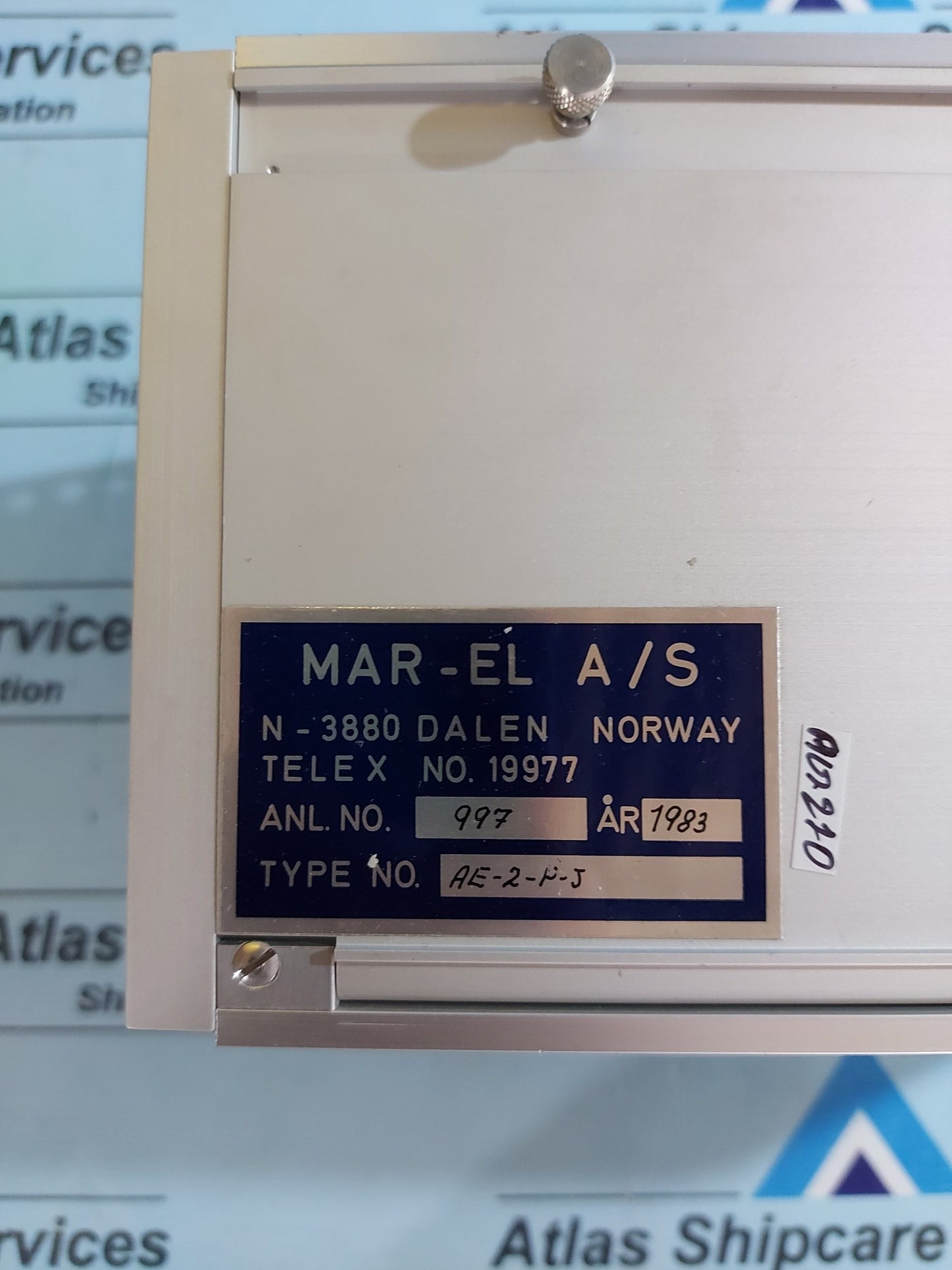 MAR-EL AE-2-P-J CONTROL PANEL AG210