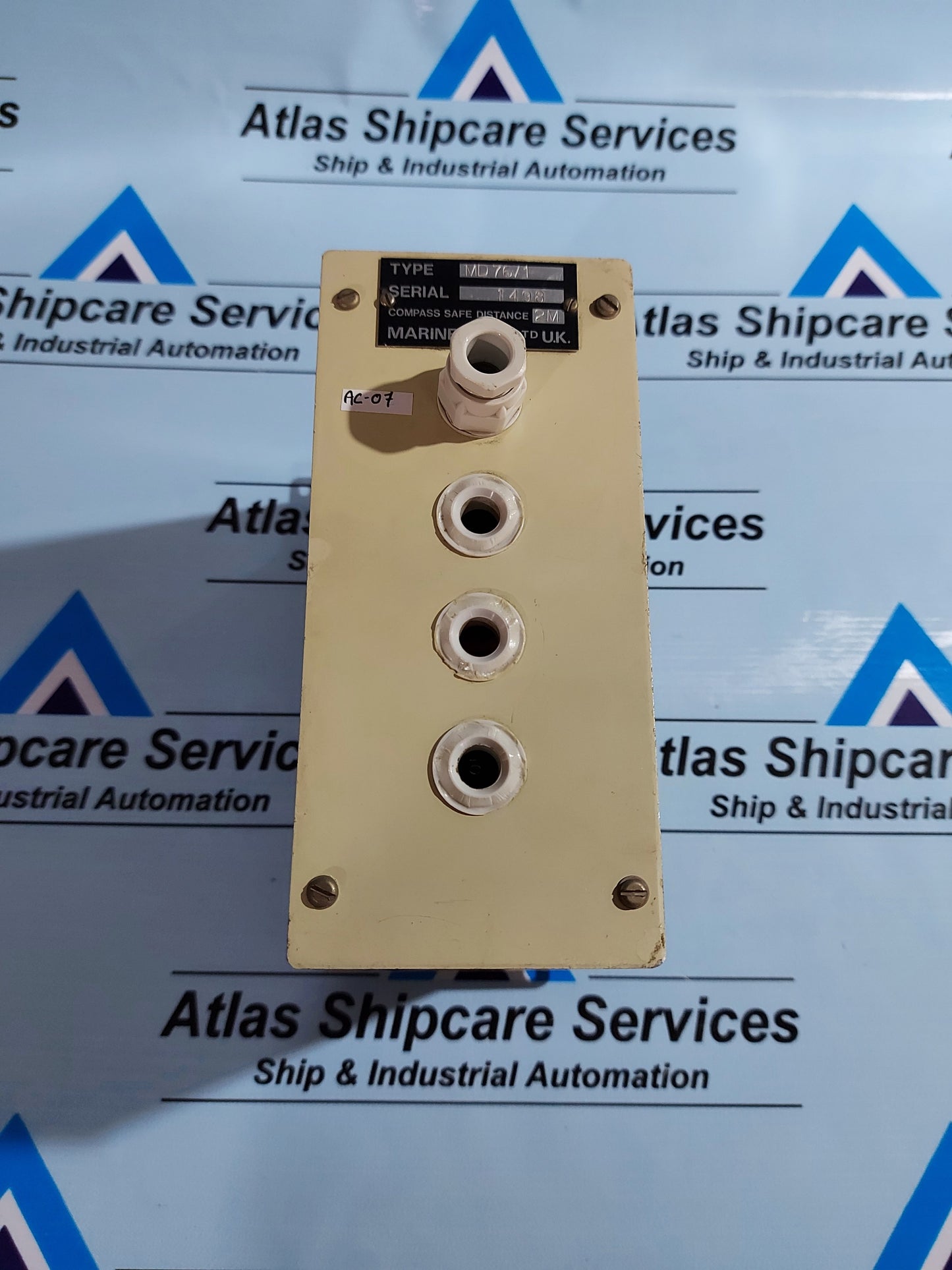 MARINE DATA MD76/1 COMPASS SAFE DISTANCE 2M POWER UNIT