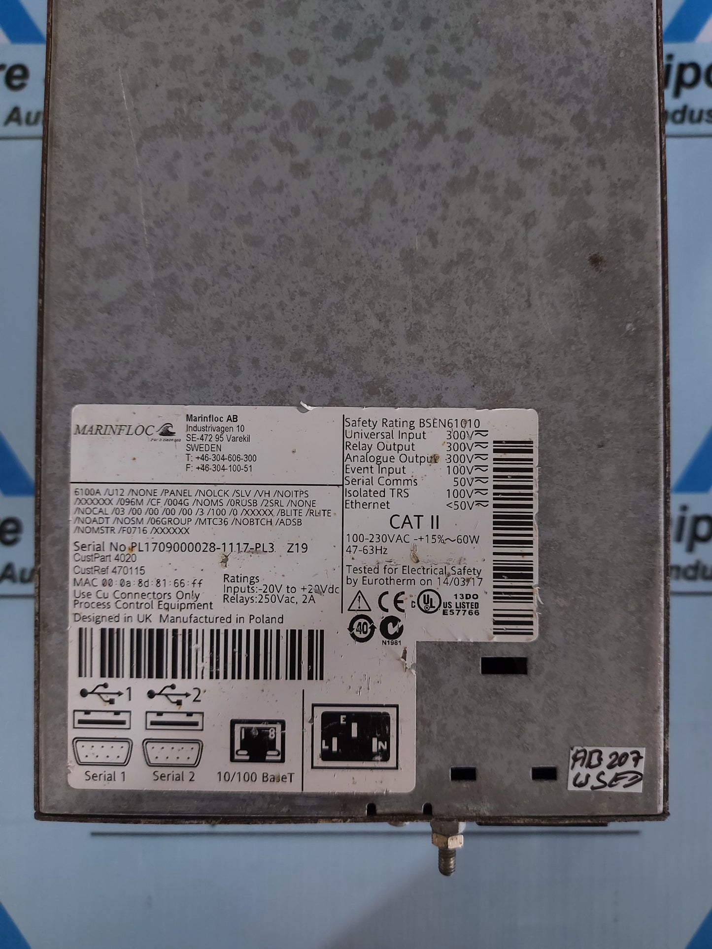 MARINFLOC 6100A PAPERLESS GRAPHIC RECORDER