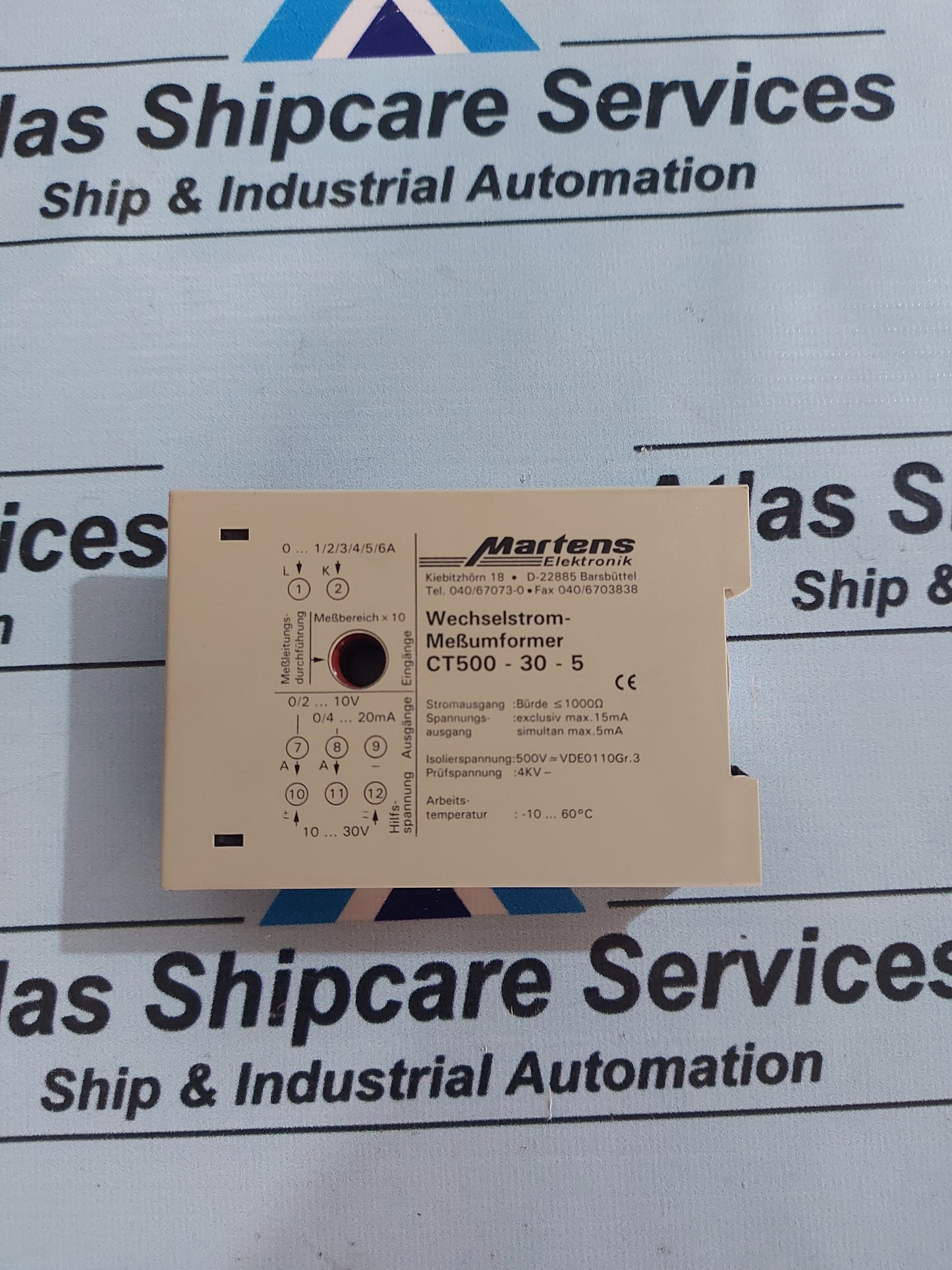MARTENS CT500-30-5 AC CURRENT TRANSDUCER