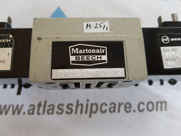 MARTONAIR BEECH VALVE SPAB/60153/2