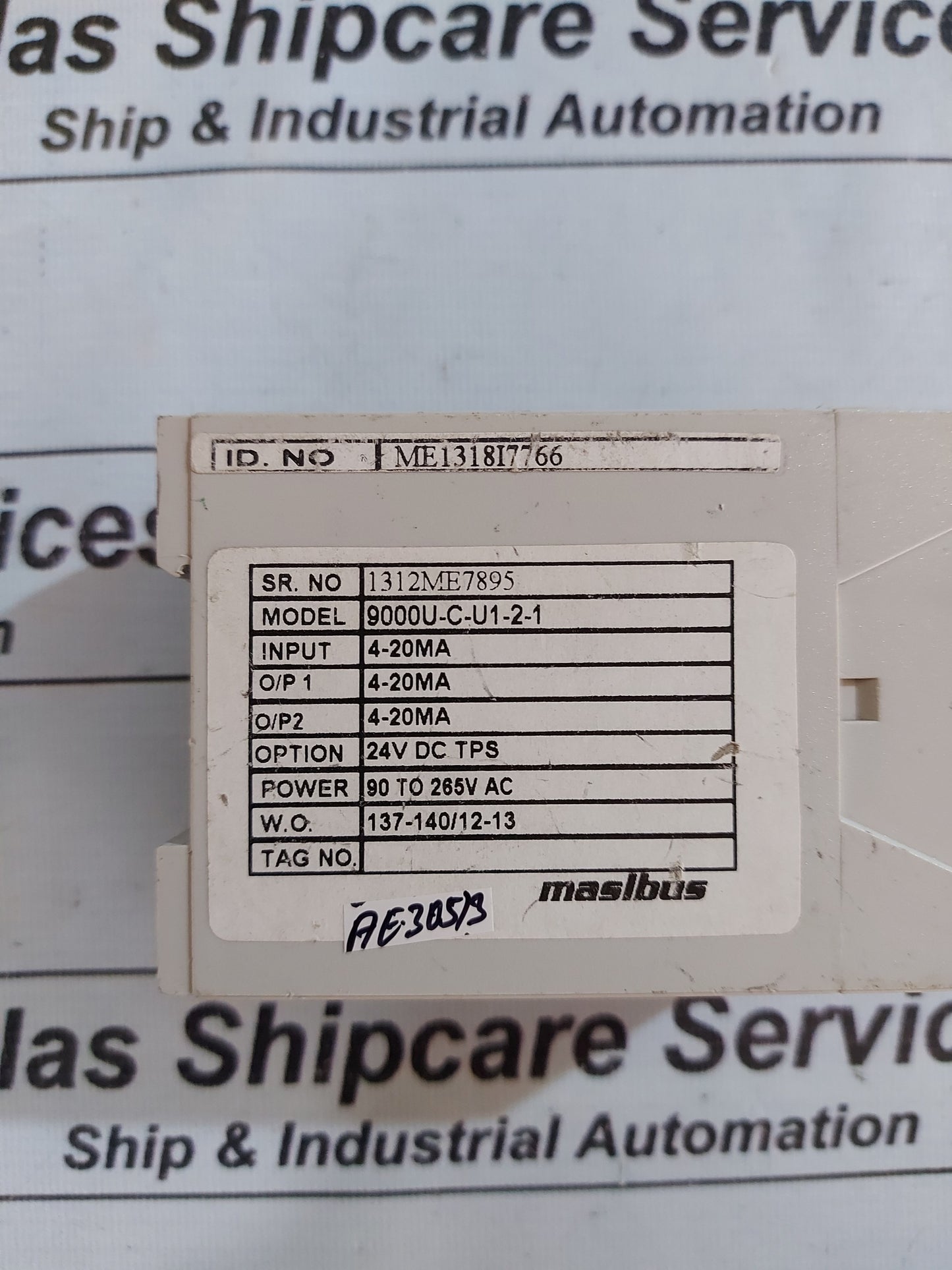 MASIBUS 9000U-C-U1-2-1 ISOLATED CONVERTER