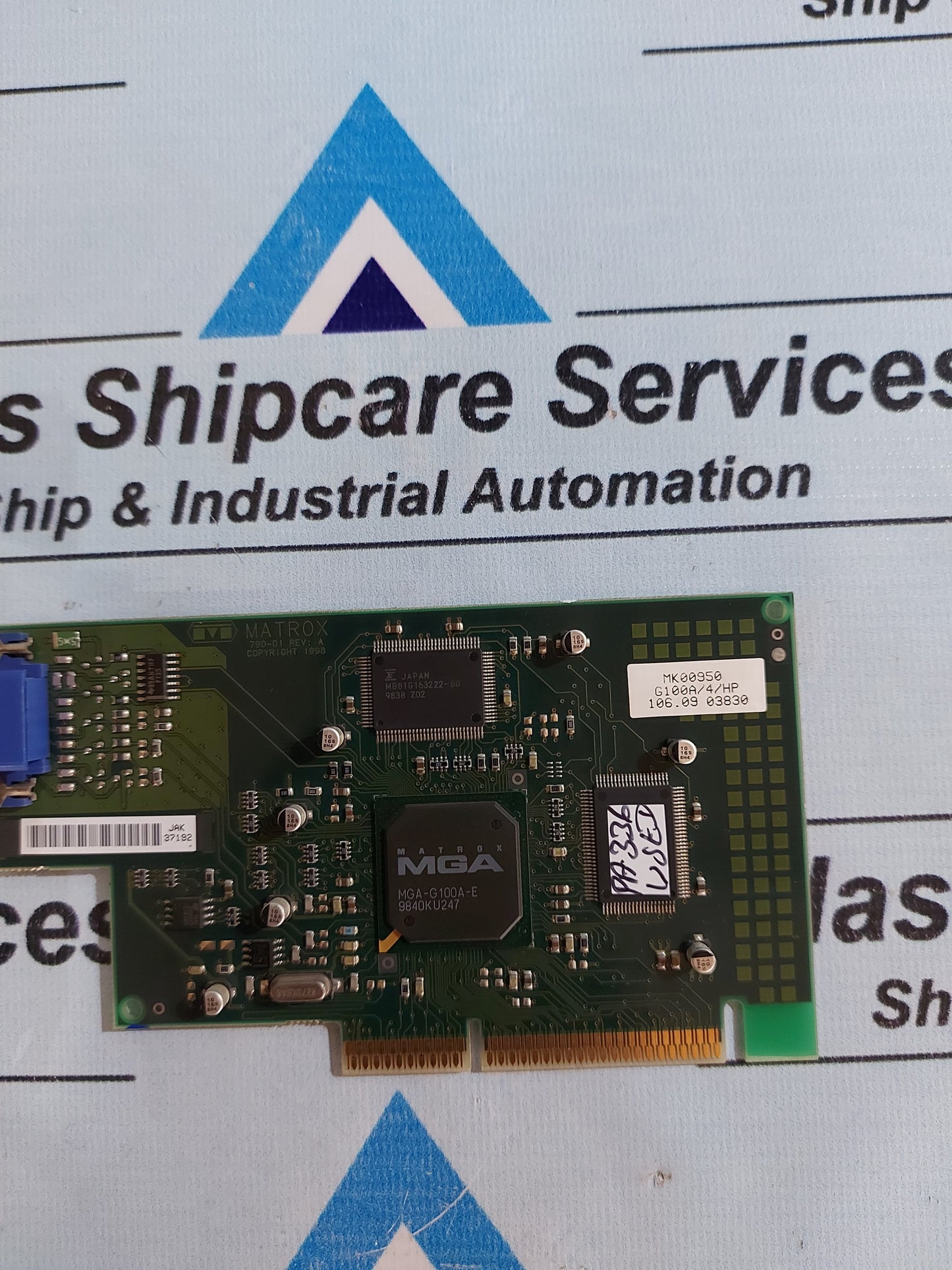 MATROX 790-01 REV.A G100A/4/HP VIDEO CARD