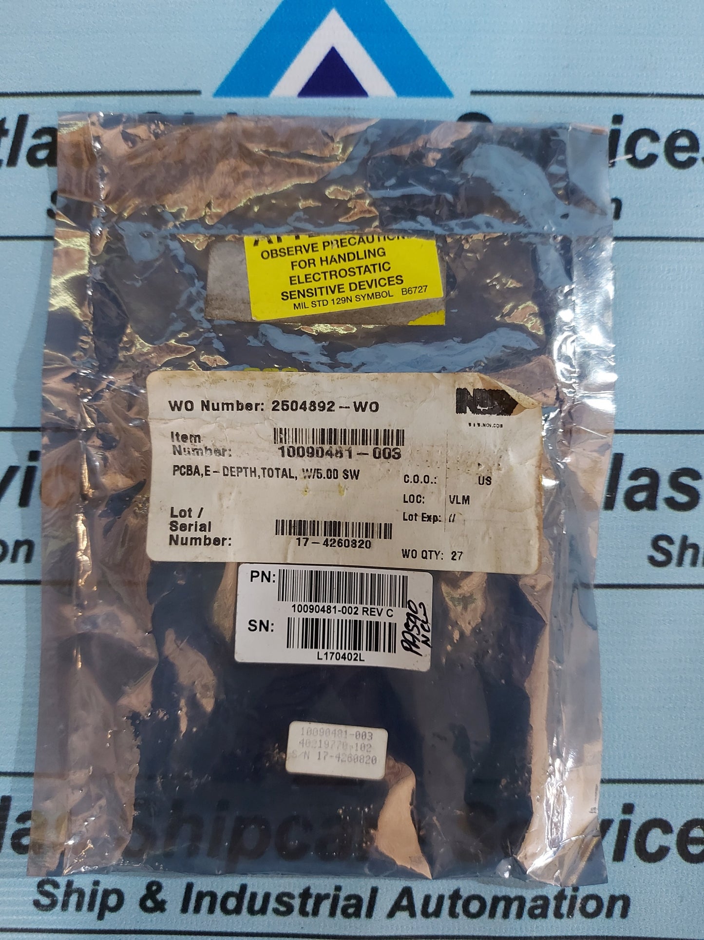 M/D TOTCO 10090481-002 REV.C PCB CARD