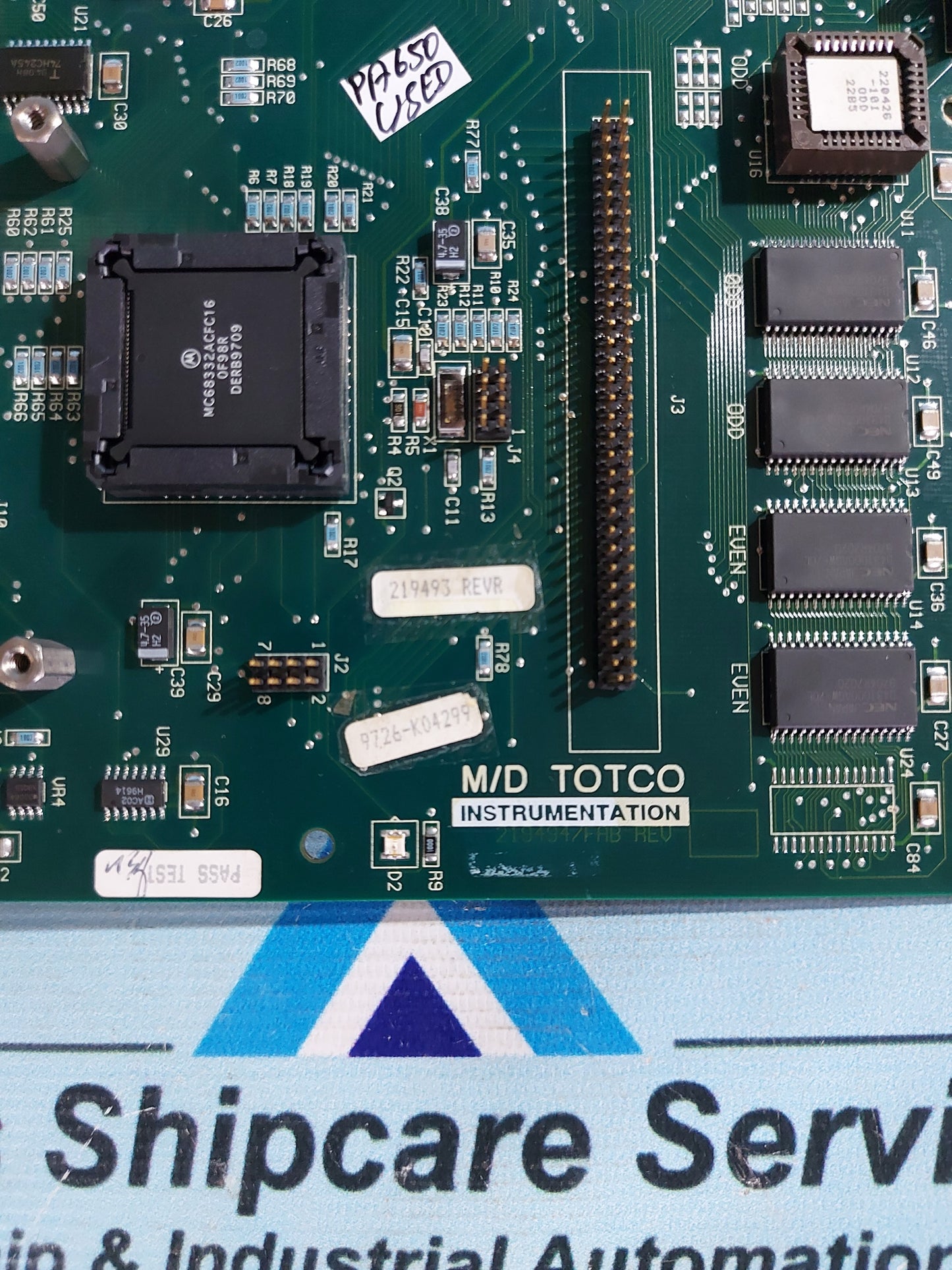 M/D TOTCO 219494 PCB BOARD