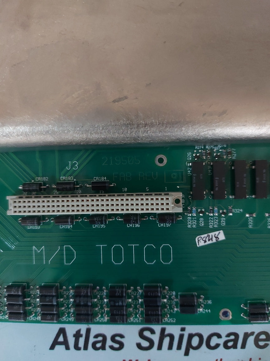M/D Totco 219506 Pcb Circuit Board