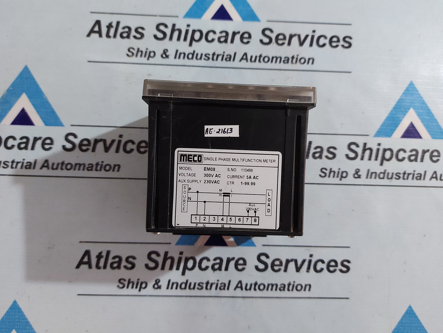 MECO EM-08 1-PHASE MULTIFUNCTION METER