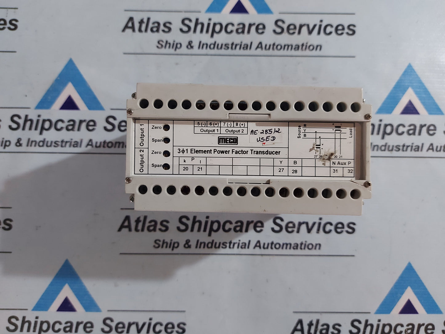 MECO PFT31 ELEMENT POWER FACTOR TRANSDUCER
