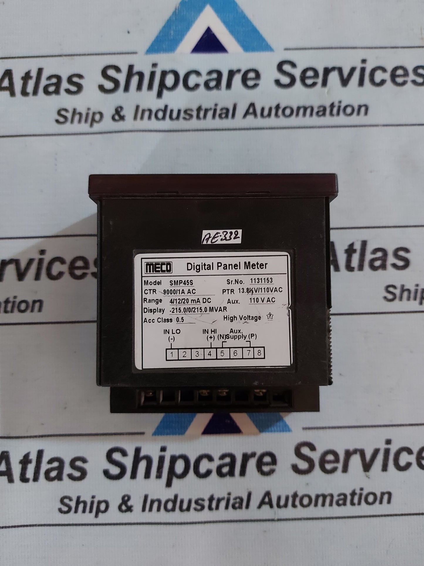 MECO SMP45S DIGITAL PANEL METER