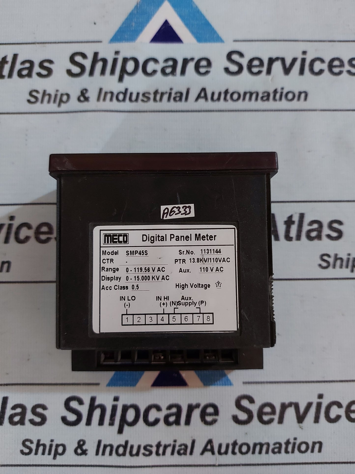 MECO SMP45S DIGITAL PANEL METER
