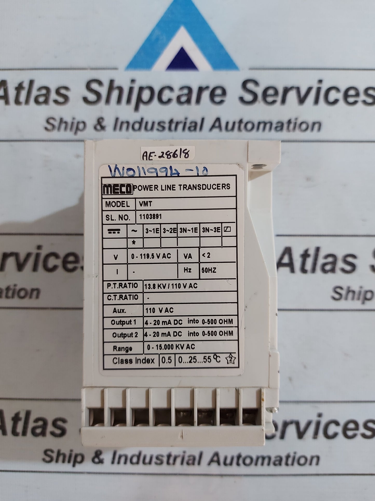 MECO VMT AC VOLTAGE TRANSDUCER
