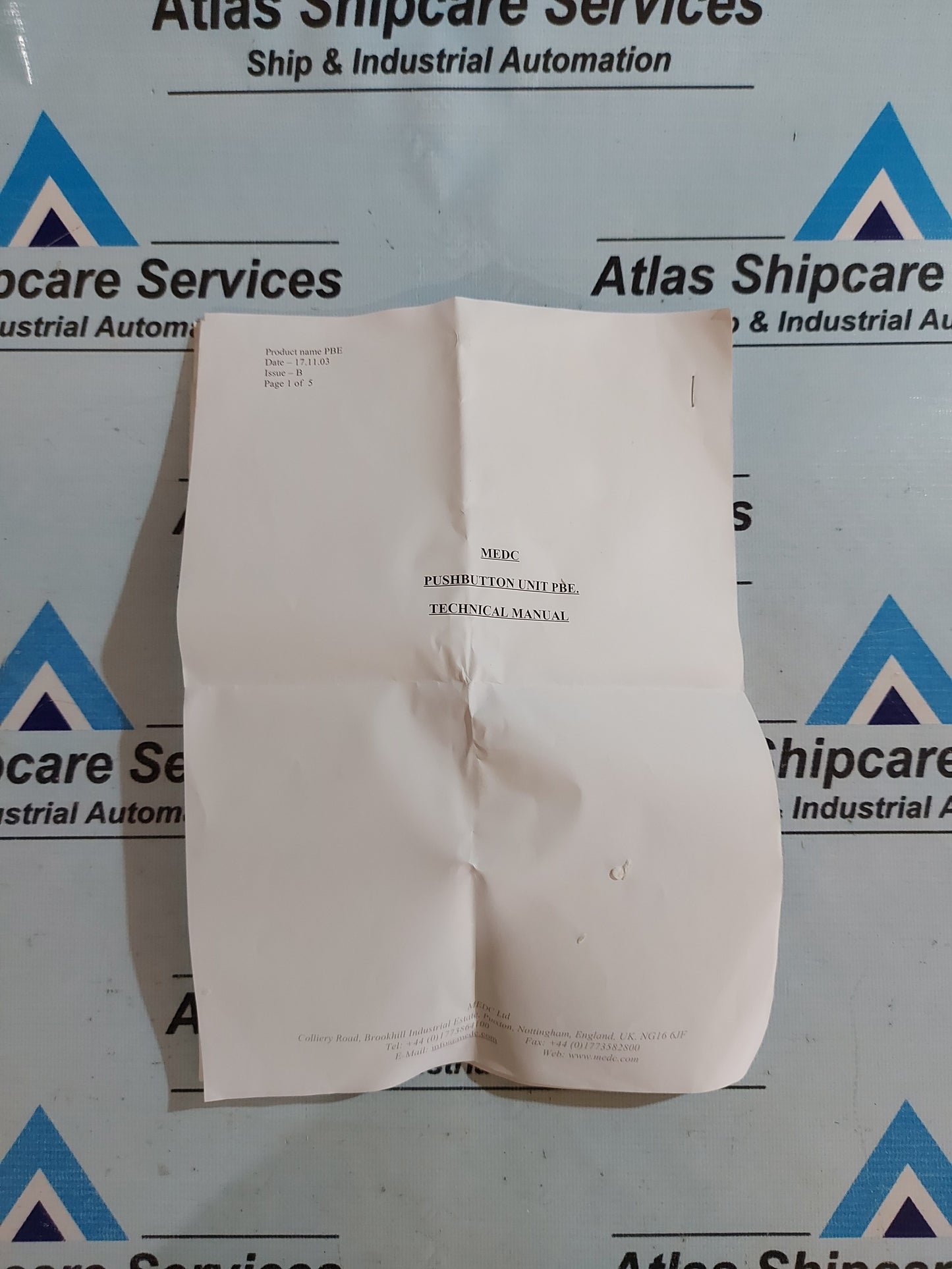 MEDC PBE DC MANUAL CALL POINT