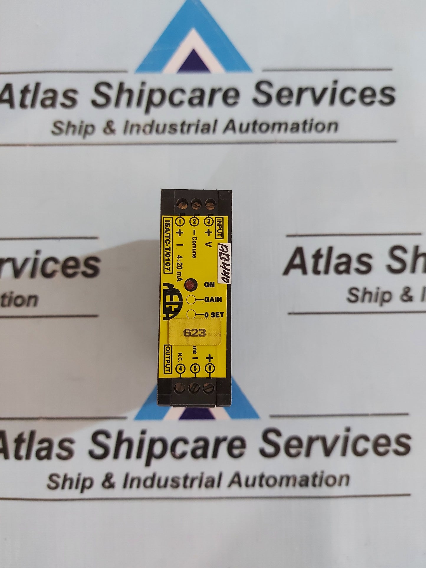 MEGA ISA/TC-T/0107 MODULO ACCOPPIATORE SEGNALI ANALOGICI A 3 VIE