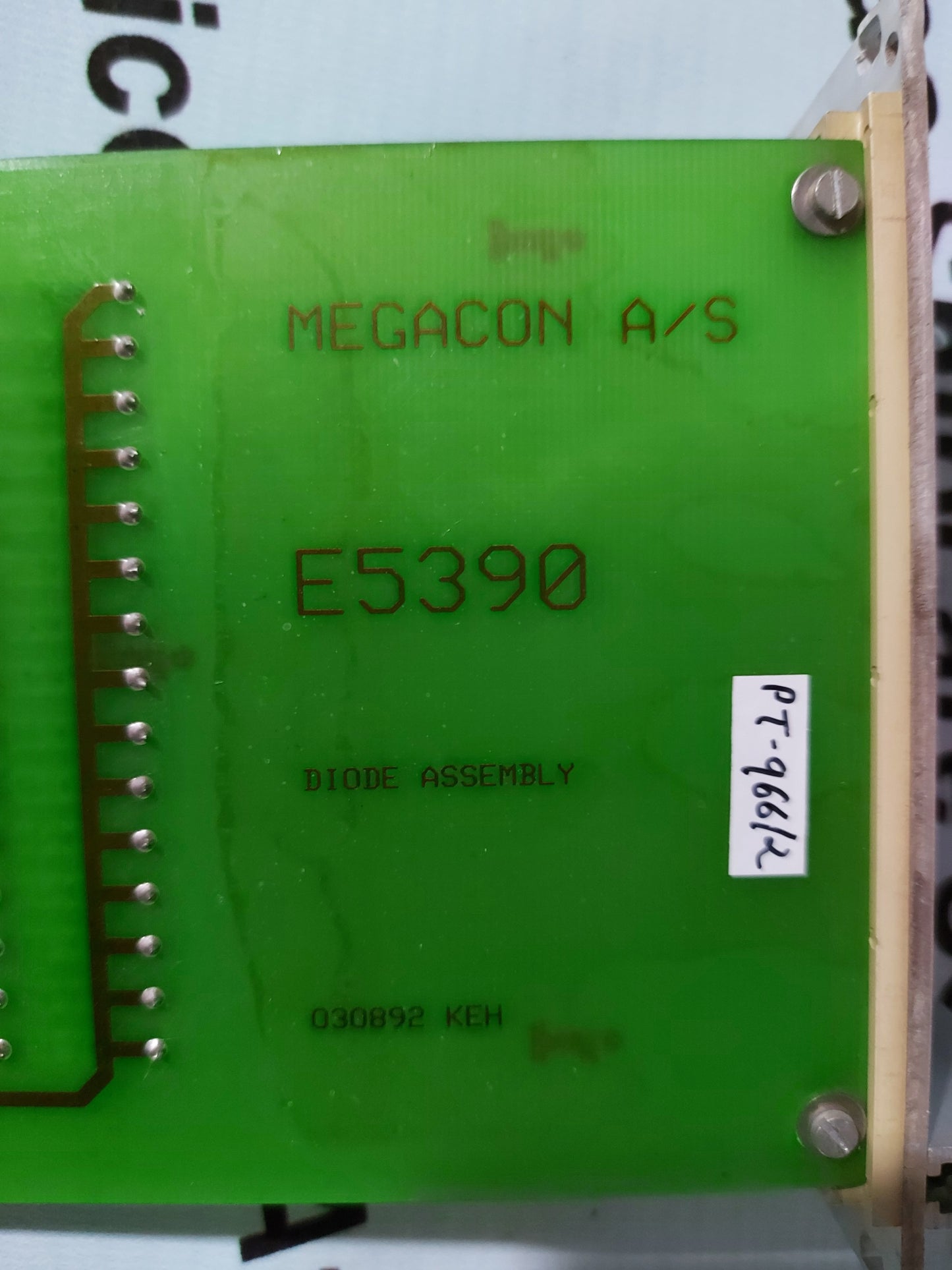 MEGACON E5390 DIODE CARD