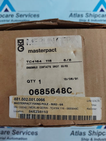 MERLIN GERIN 0685648C CONTACT SET