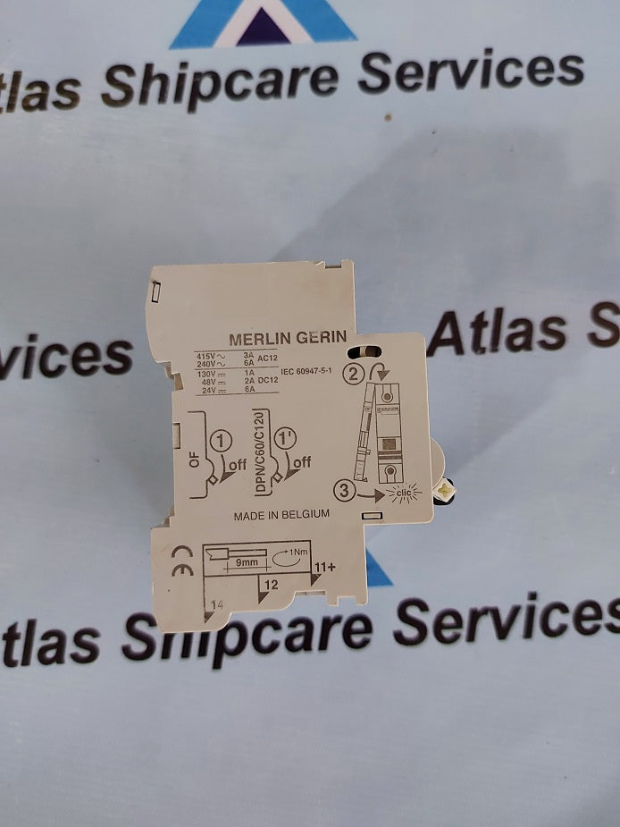 MERLIN GERIN MULTI 9 C120N D125 MCB CIRCUIT BREAKER