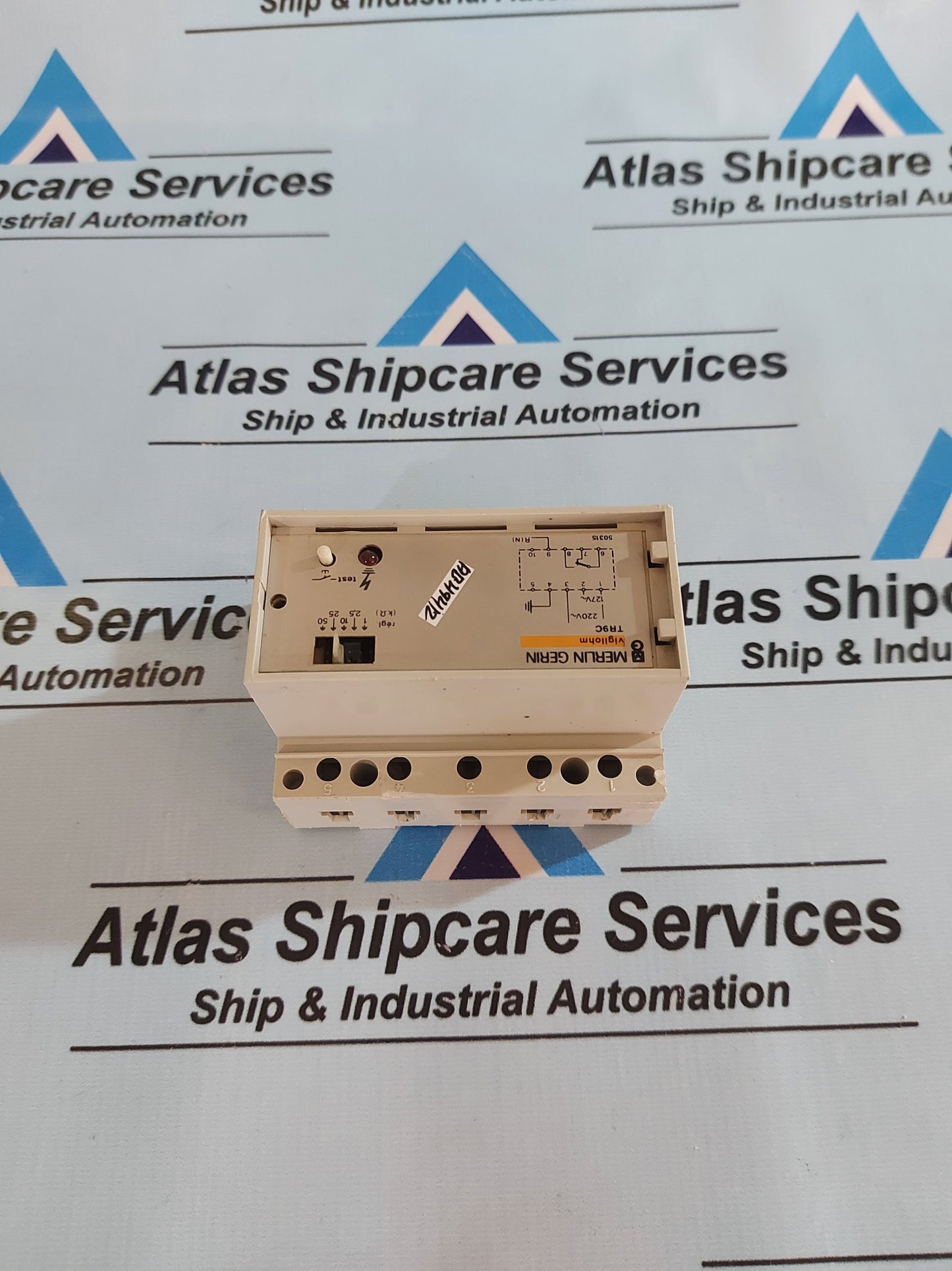 MERLIN GERIN VIGILOHM TR9C INSULATION MONITORING DEVICE