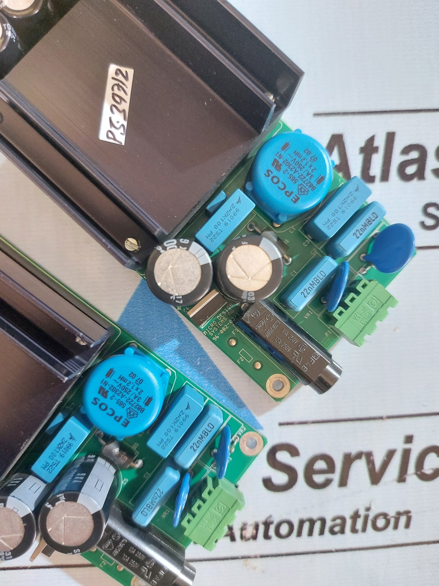 MICRO DESIGN SYSTEM 96-002-03/1 POWER SUPPLY BOARD