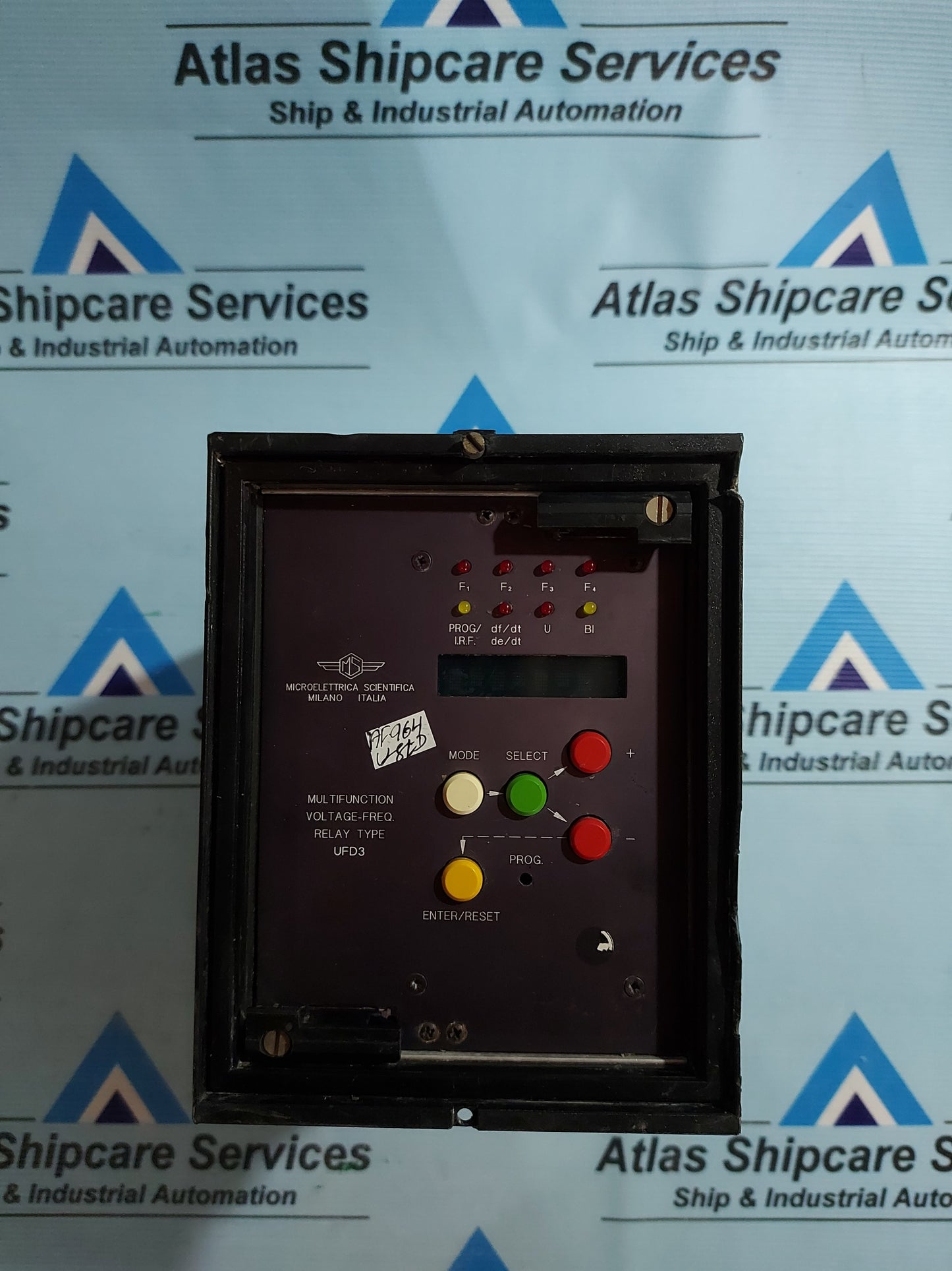 MICROELETTRICA SCIENTIFICA UFD3 MULTIFUNCTION VOLTAGE-FREQ. RELAY