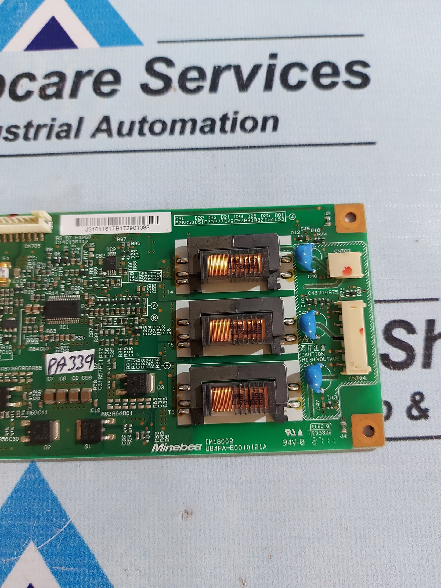 MINEBEA J8101181 HIGH PRESSURE PLATE IM18002 U84PA-E0010121A