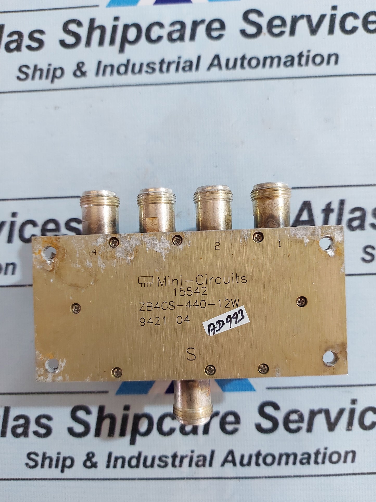 MINI-CIRCUITS ZB4CS-440-12W COAXIAL HIGH POWER DIVIDER