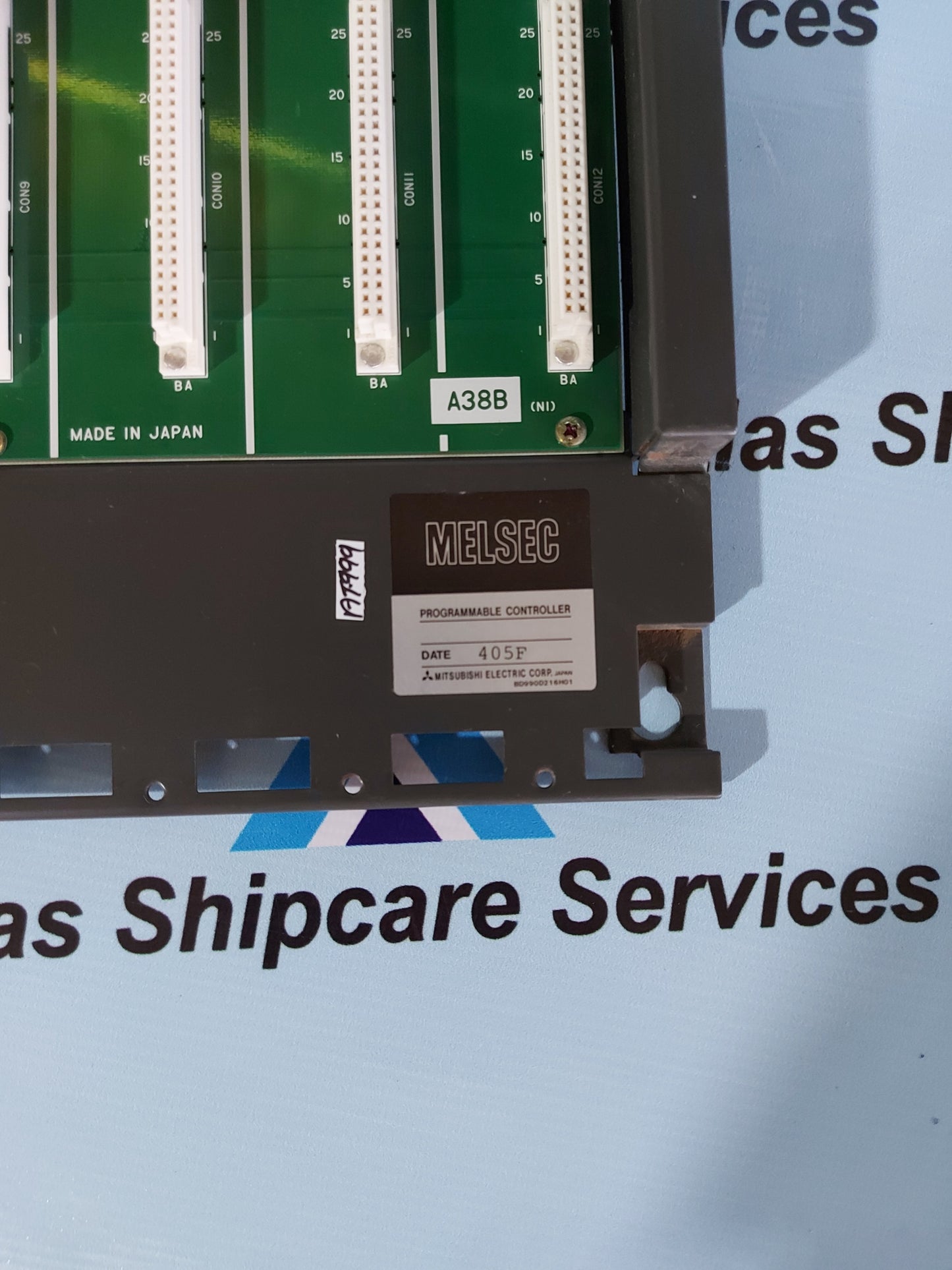 MITSUBISHI A38B MELSEC 10 SLOT BASE UNIT