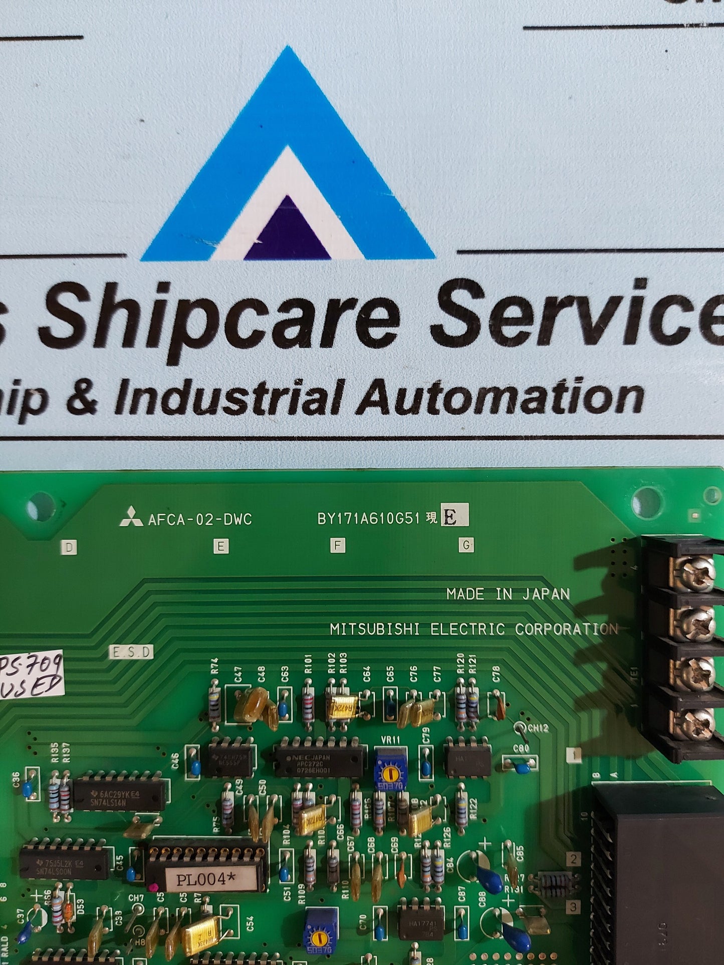 MITSUBISHI AFCA-02-DWC BY171A610G51 CONTROL BOARD