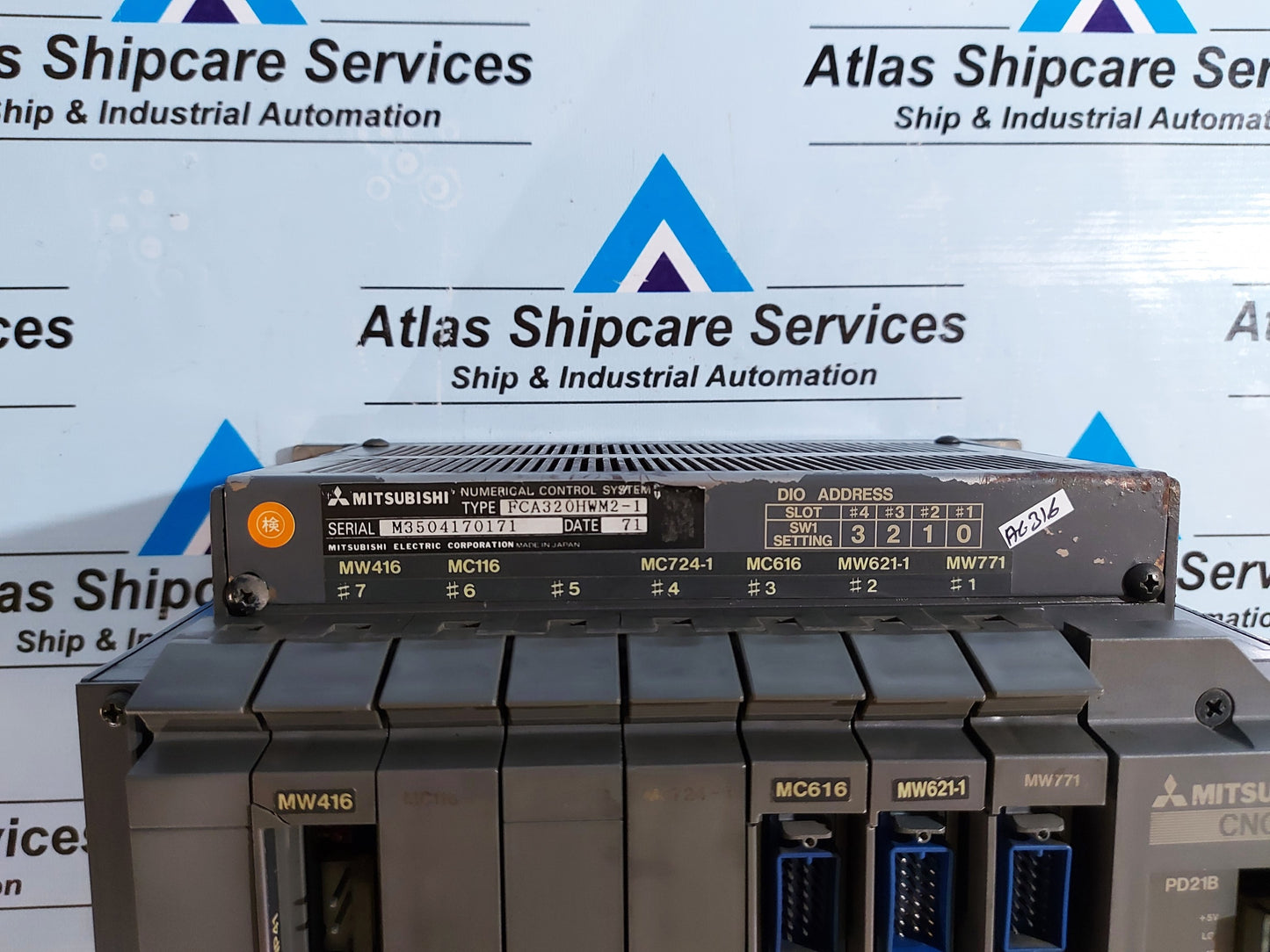 MITSUBISHI FCA320HWM2-1 NUMERICAL CONTROL SYSTEM