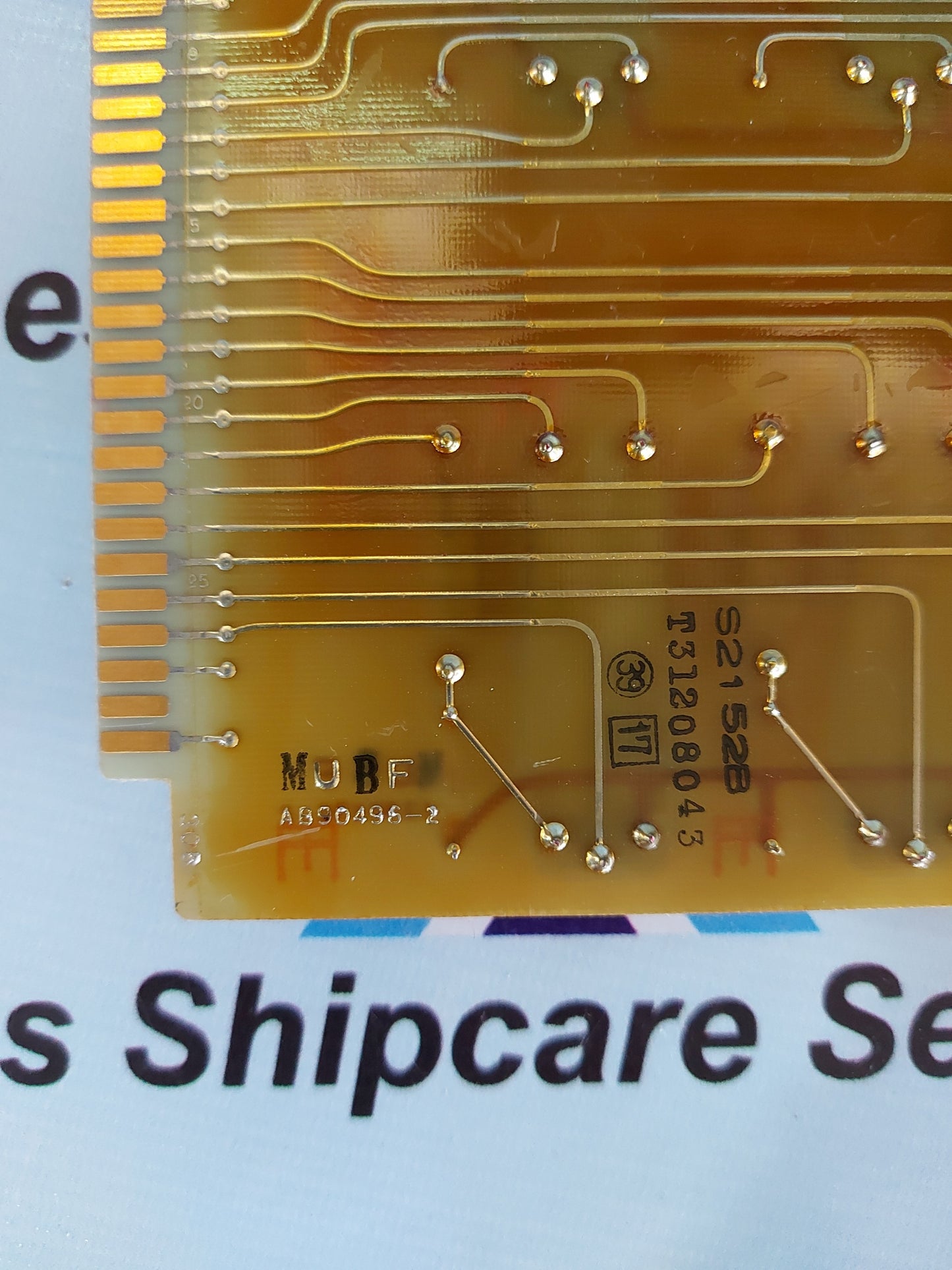 MITSUBISHI MUBF AB90496-2 LINEAR IC PCB CARD