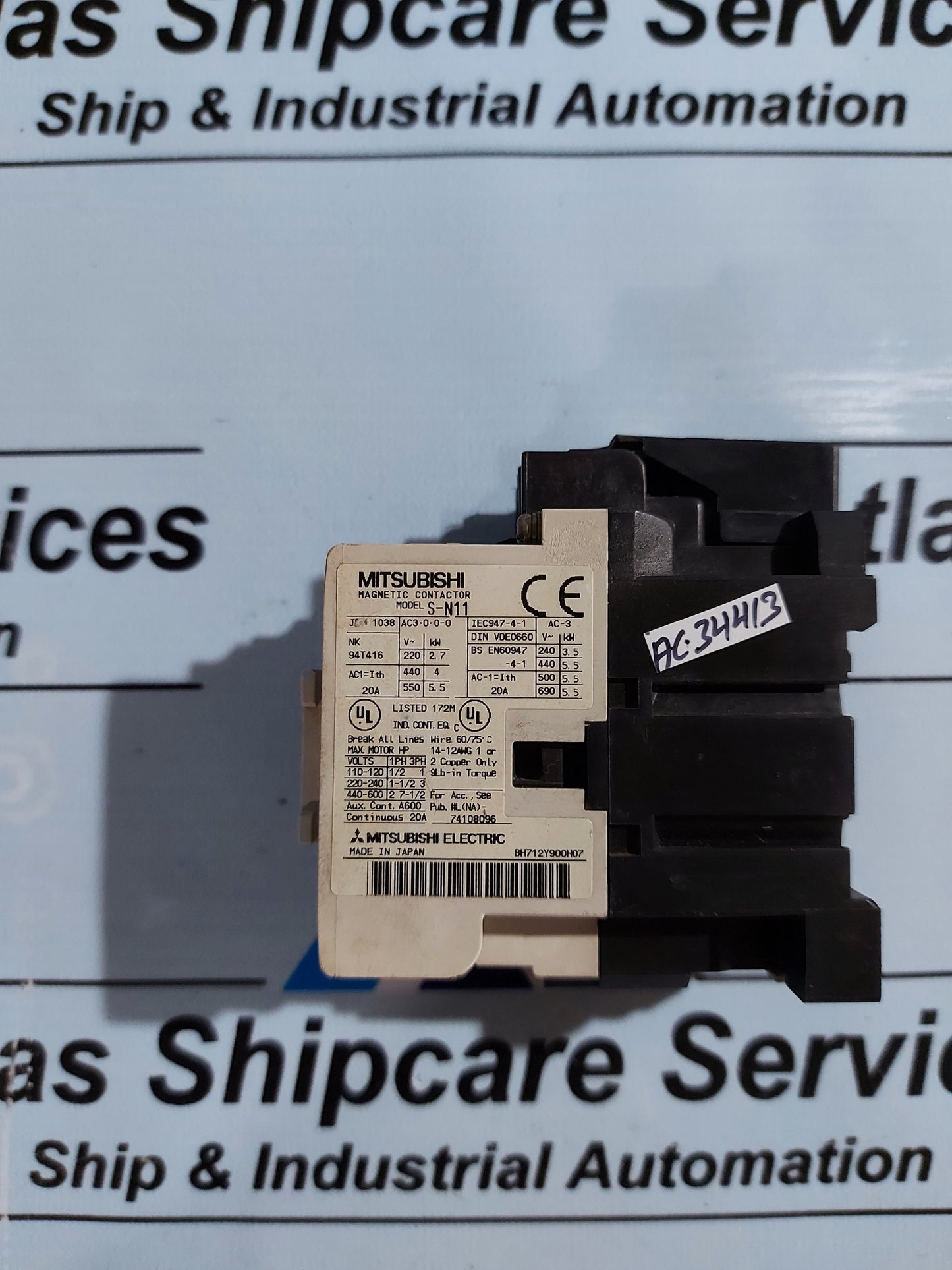 MITSUBISHI S-N11 MAGNETIC CONTACTOR