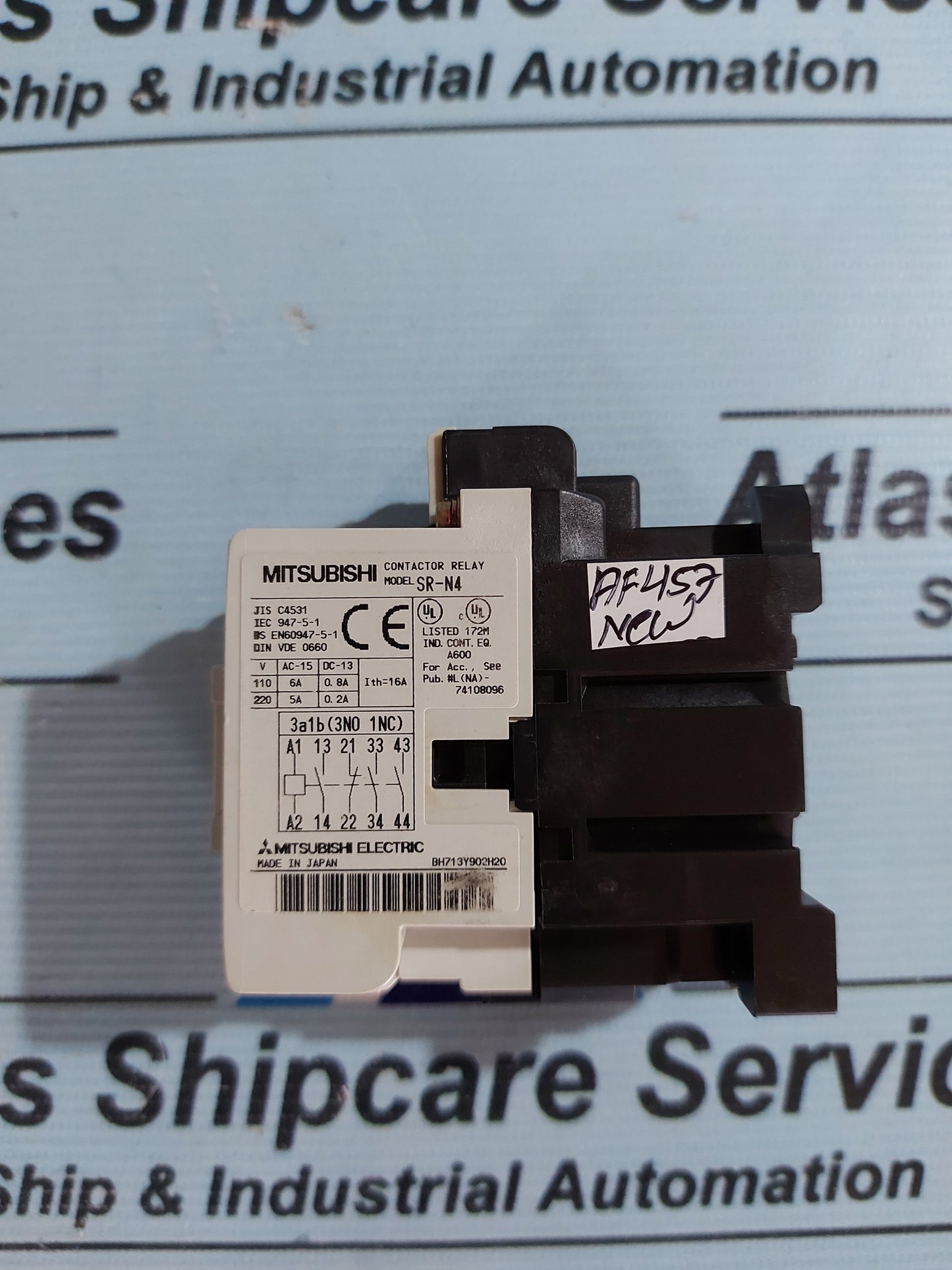 MITSUBISHI SR-N4 CONTACTOR RELAY