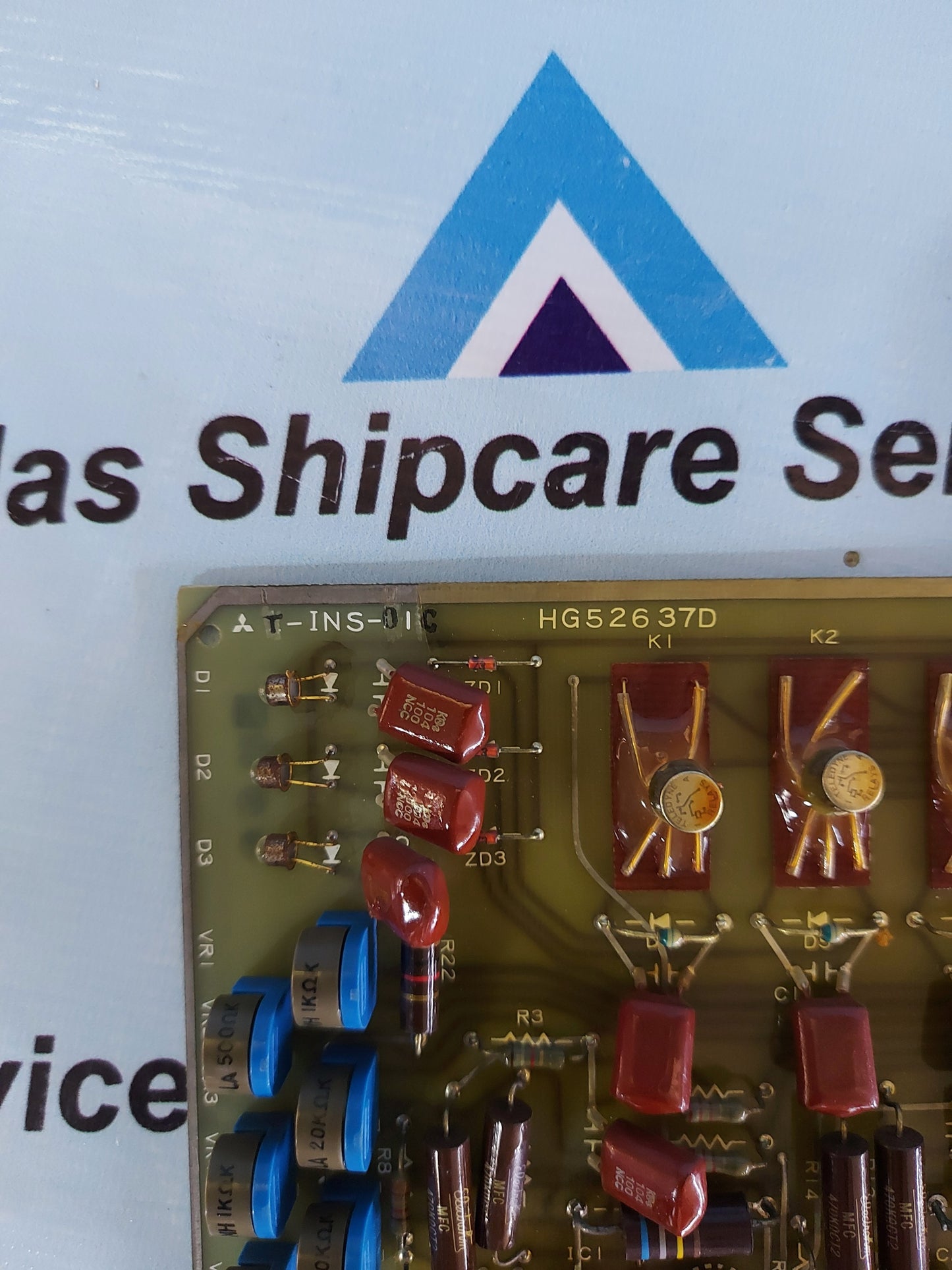 MITSUBISHI T-INS-01C HG52637D PCB CARD HG52368C