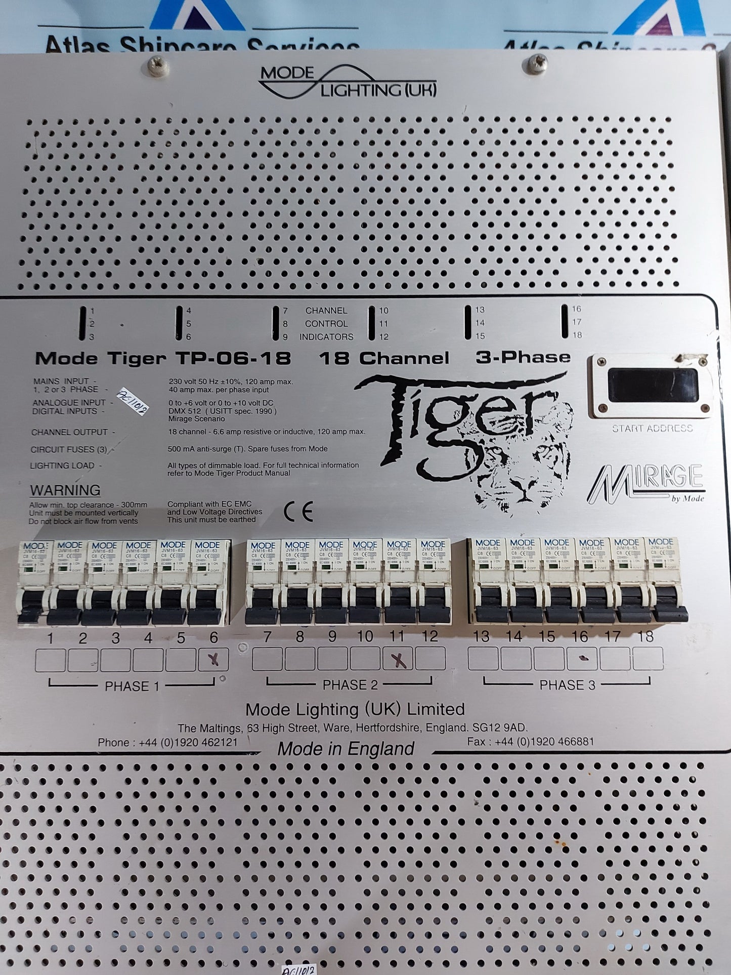 MODE TP-06-18 TIGER DIMMER PACK LEADING EDGE DIMMABLE POWER UNIT