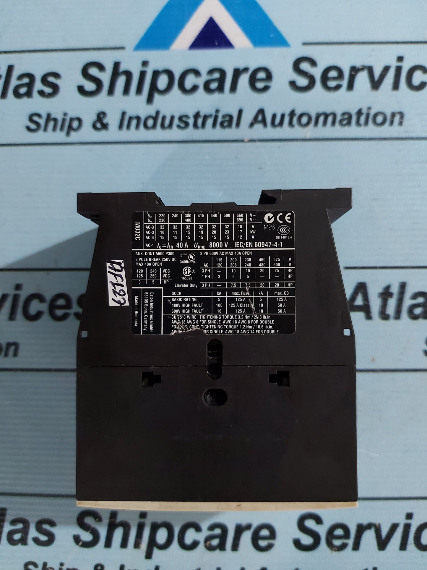 MOELLER DIL M 32-10 3-POLE CONTACTOR 40Amp