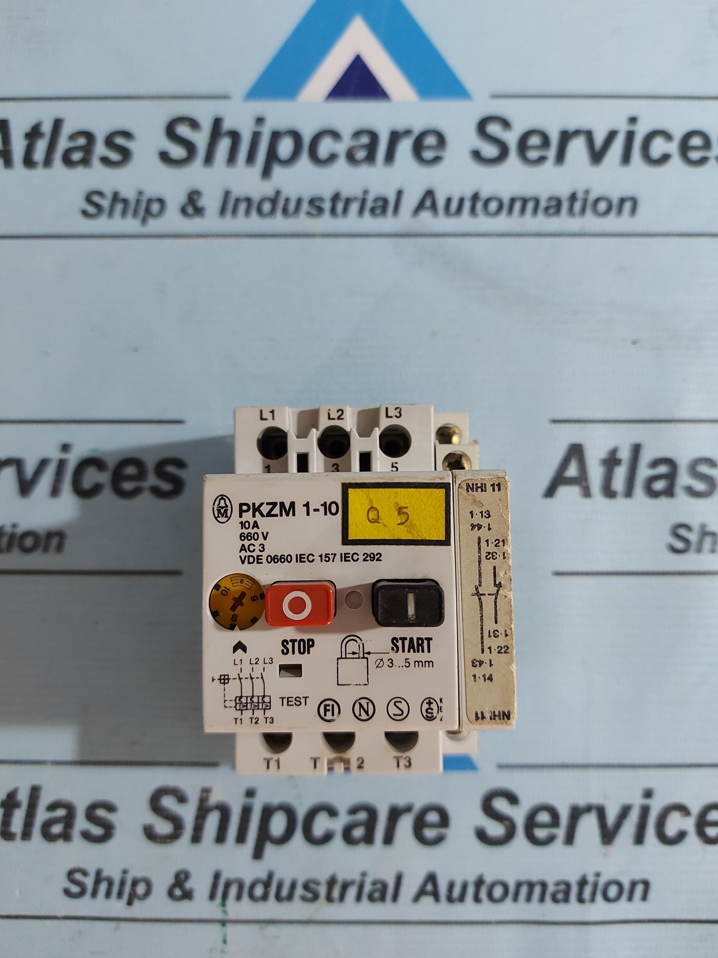 MOELLER PKZM 1-10 THERMAL MAGNETIC CIRCUIT BREAKER AG171