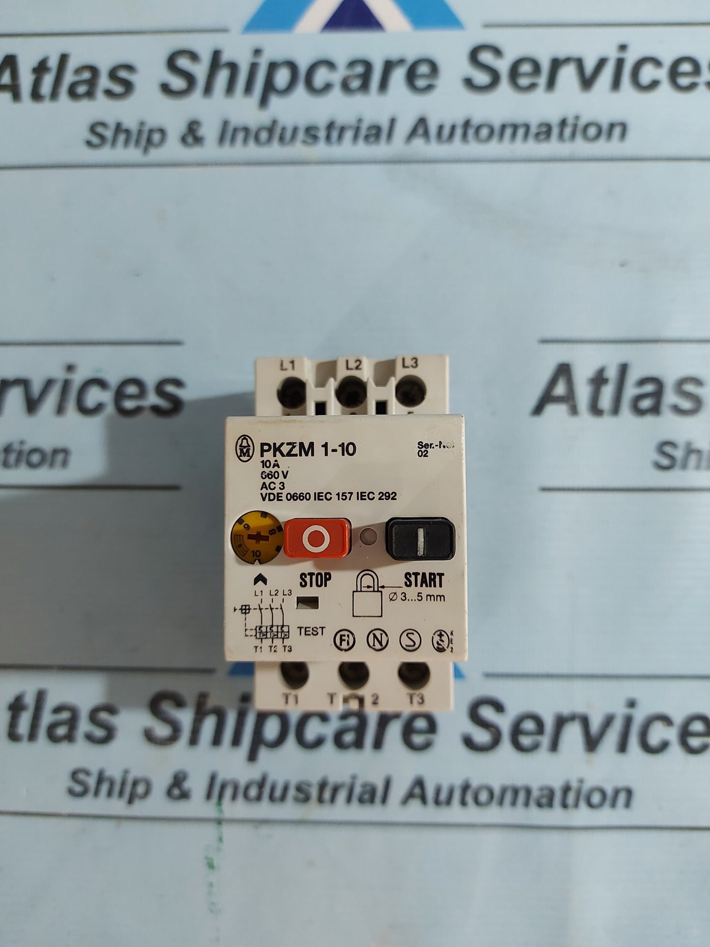 MOELLER PKZM 1-10 THERMAL MAGNETIC CIRCUIT BREAKER AG169