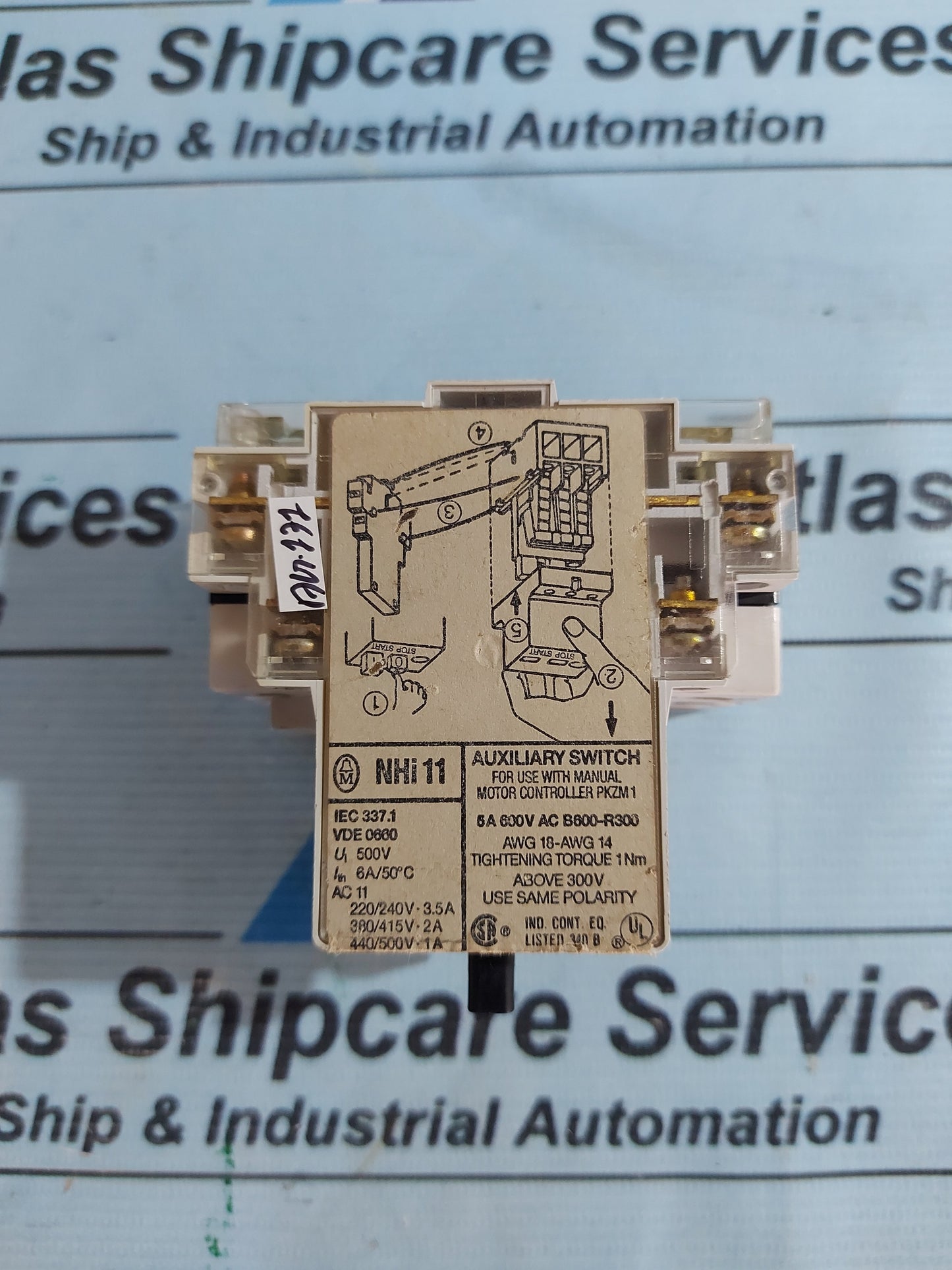 MOELLER PKZM 1-10 THERMAL MAGNETIC CIRCUIT BREAKER AG171