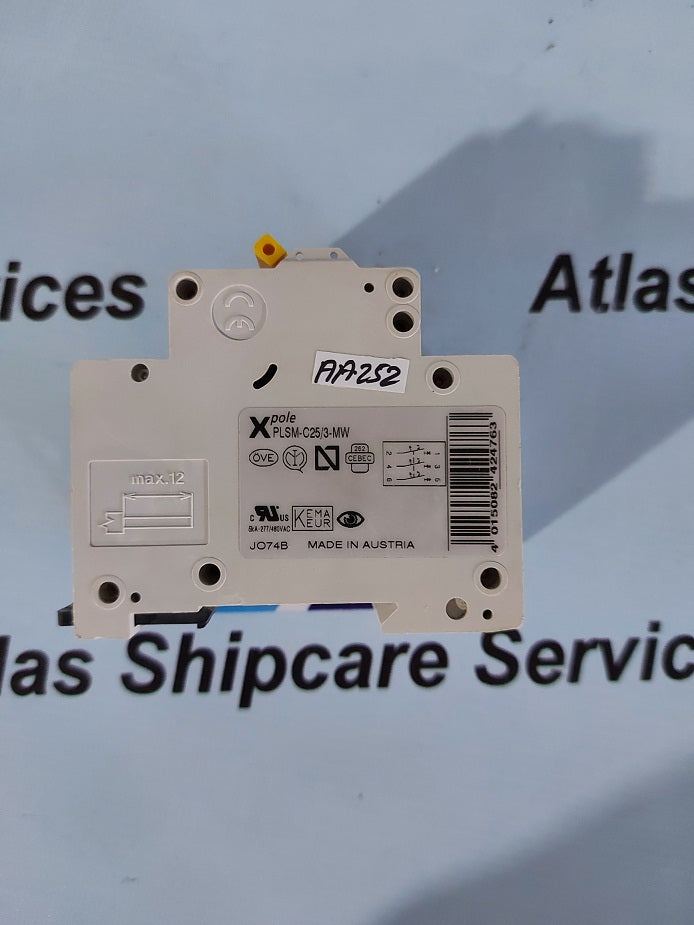 MOELLER XPOLE PLSM-C25/3-MW OVER CURRENT SWITCH